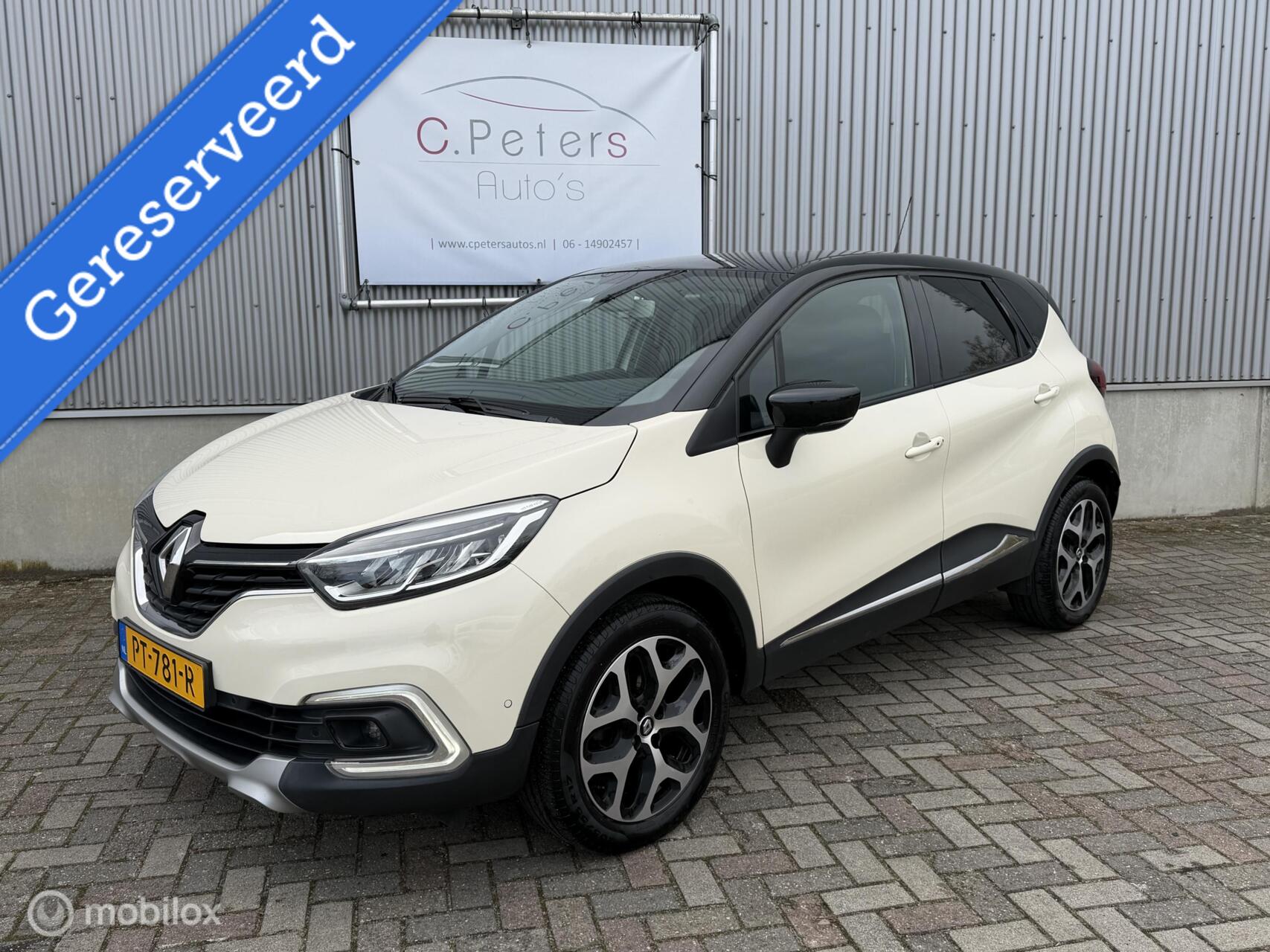 Renault Captur 0.9 TCe Intens 2017 / LED koplampen / Camera / Keyless / Navigatie / DAB+ / Dealeronderhouden NAP 2017 - voorkant