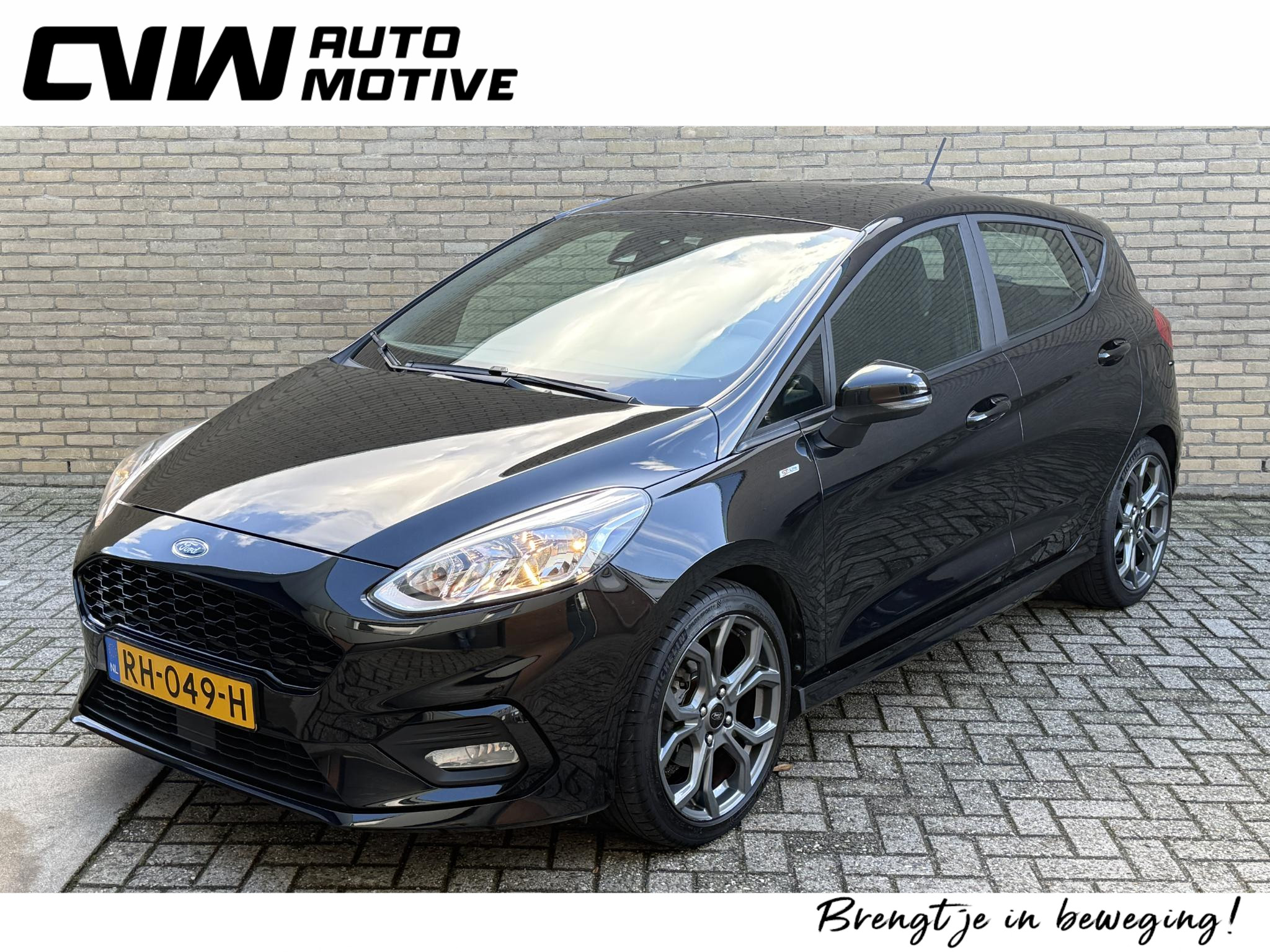 Ford Fiesta 1.0 EcoBoost 100pk | ST-Line | 67.344 km!! | 2017 - voorkant