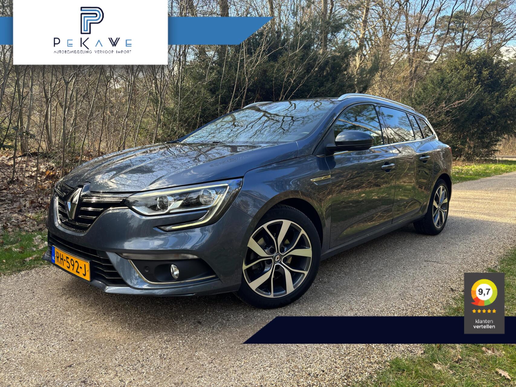 Renault Megane 1.2 TCe Bose 130 pk | Navi | Camera | Carplay | Trekhaak | Cruise 2017 - voorkant
