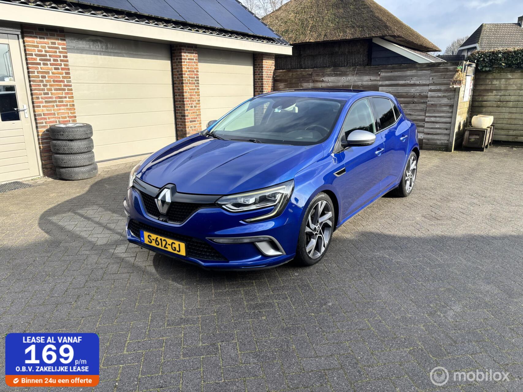Renault Megane 1.6 TCe GT 205PK  Automaat vol Opties 2016 - voorkant