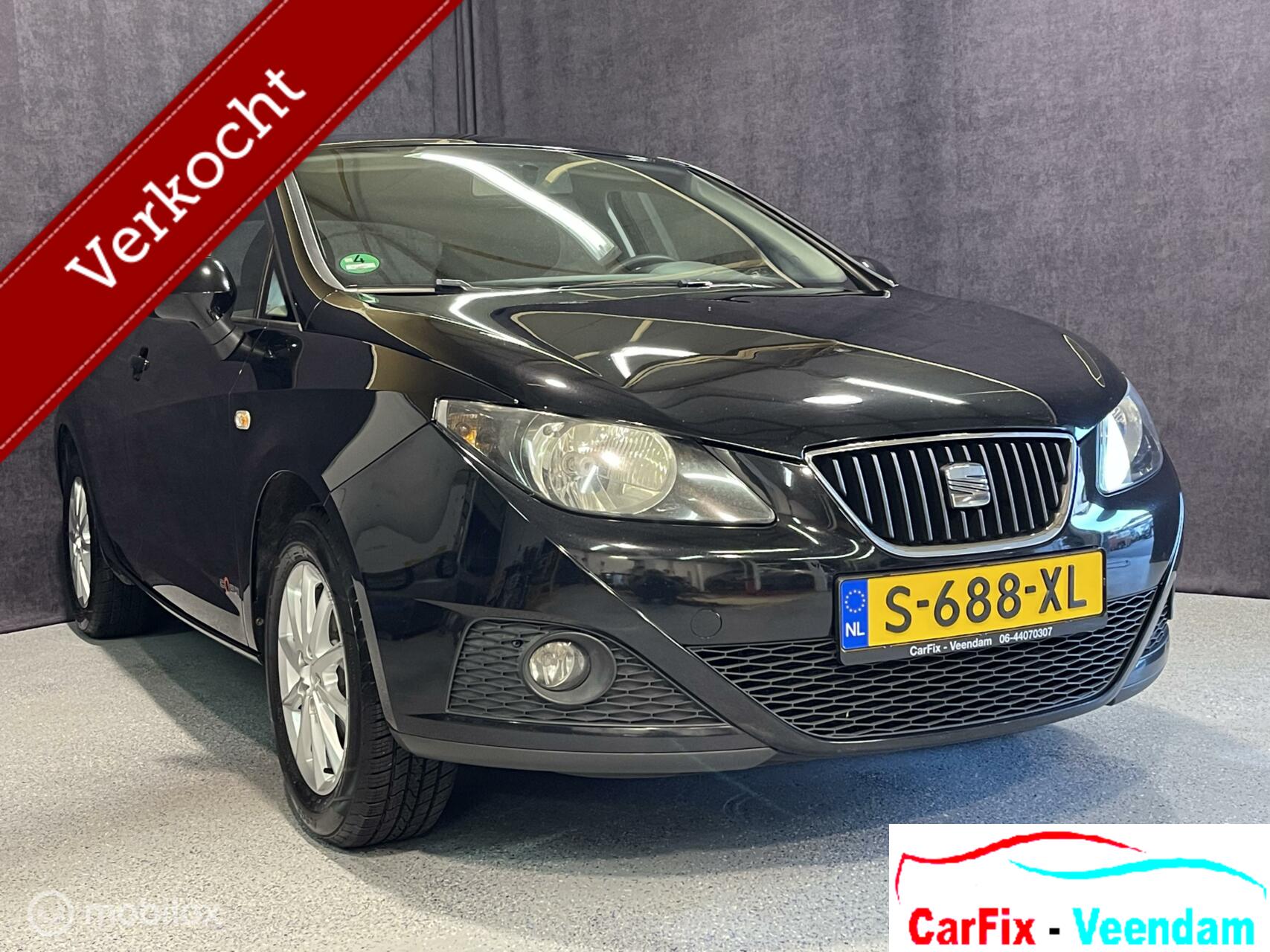 Seat Ibiza 1.2 Style !ALLE INRUIL MOGELIJK! 2012 - voorkant