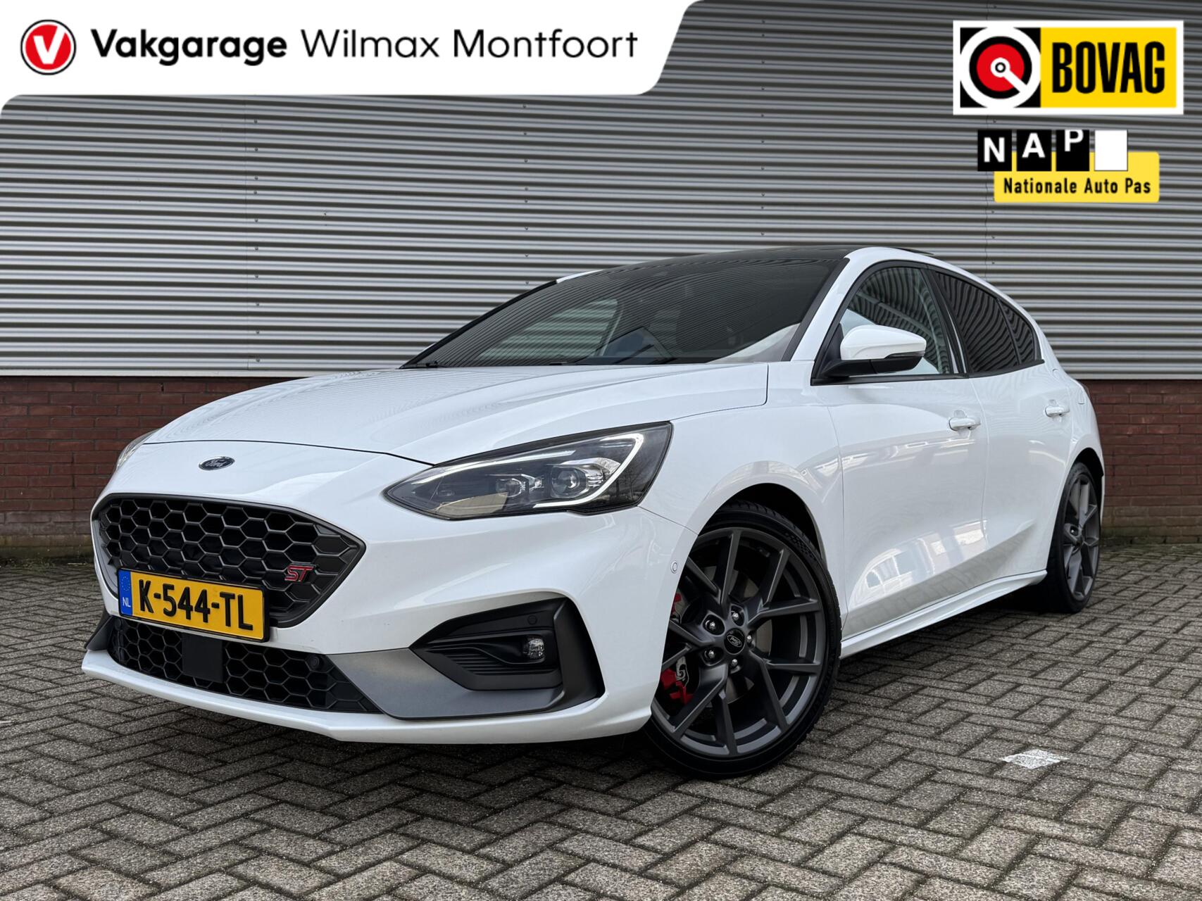 Ford Focus 2.3 EcoBoost ST-X|Pano|ACC|Winterpack|Camera|Elek.stoel|Carplay| 2020 - voorkant
