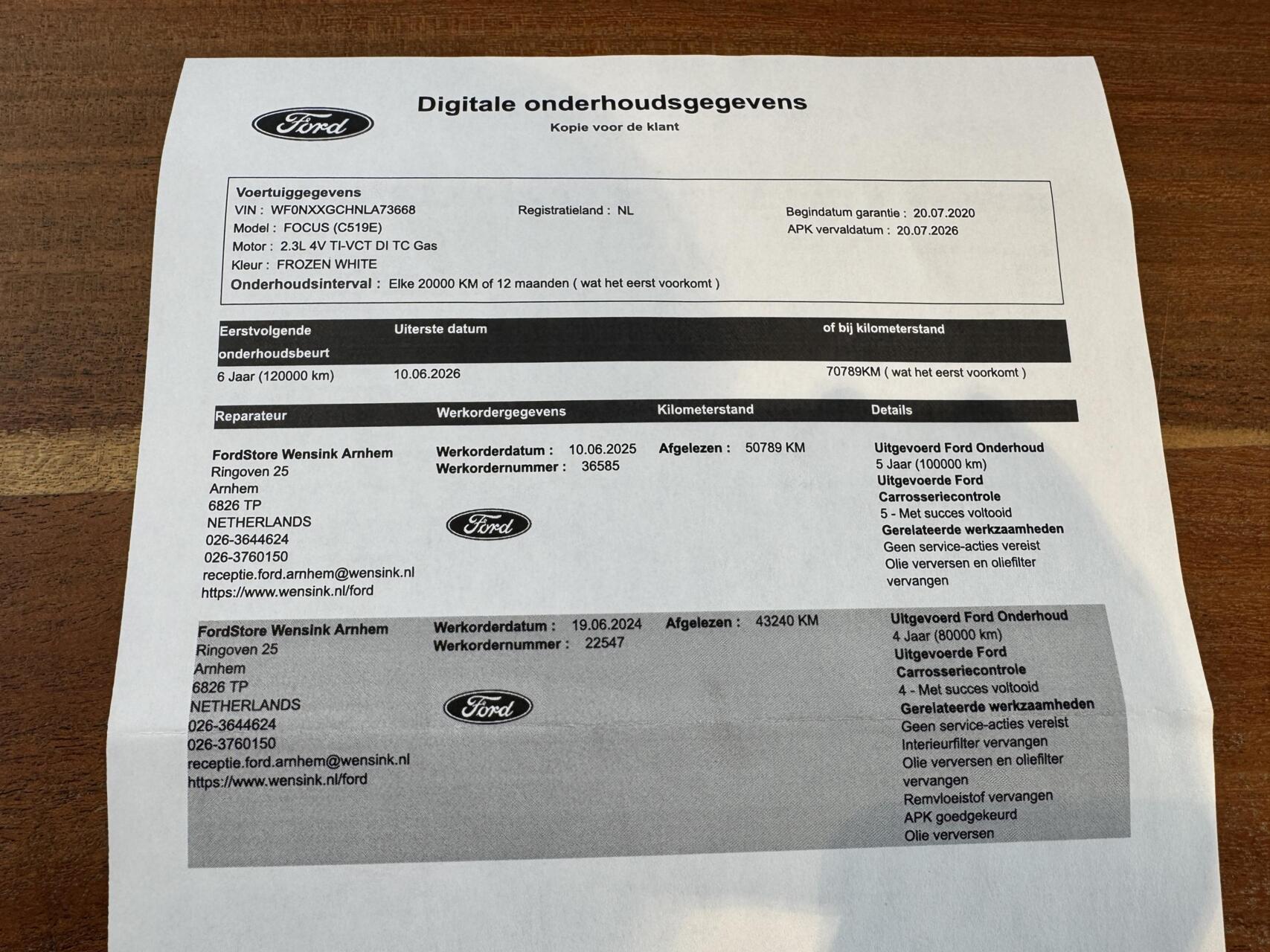 Foto van Ford Focus