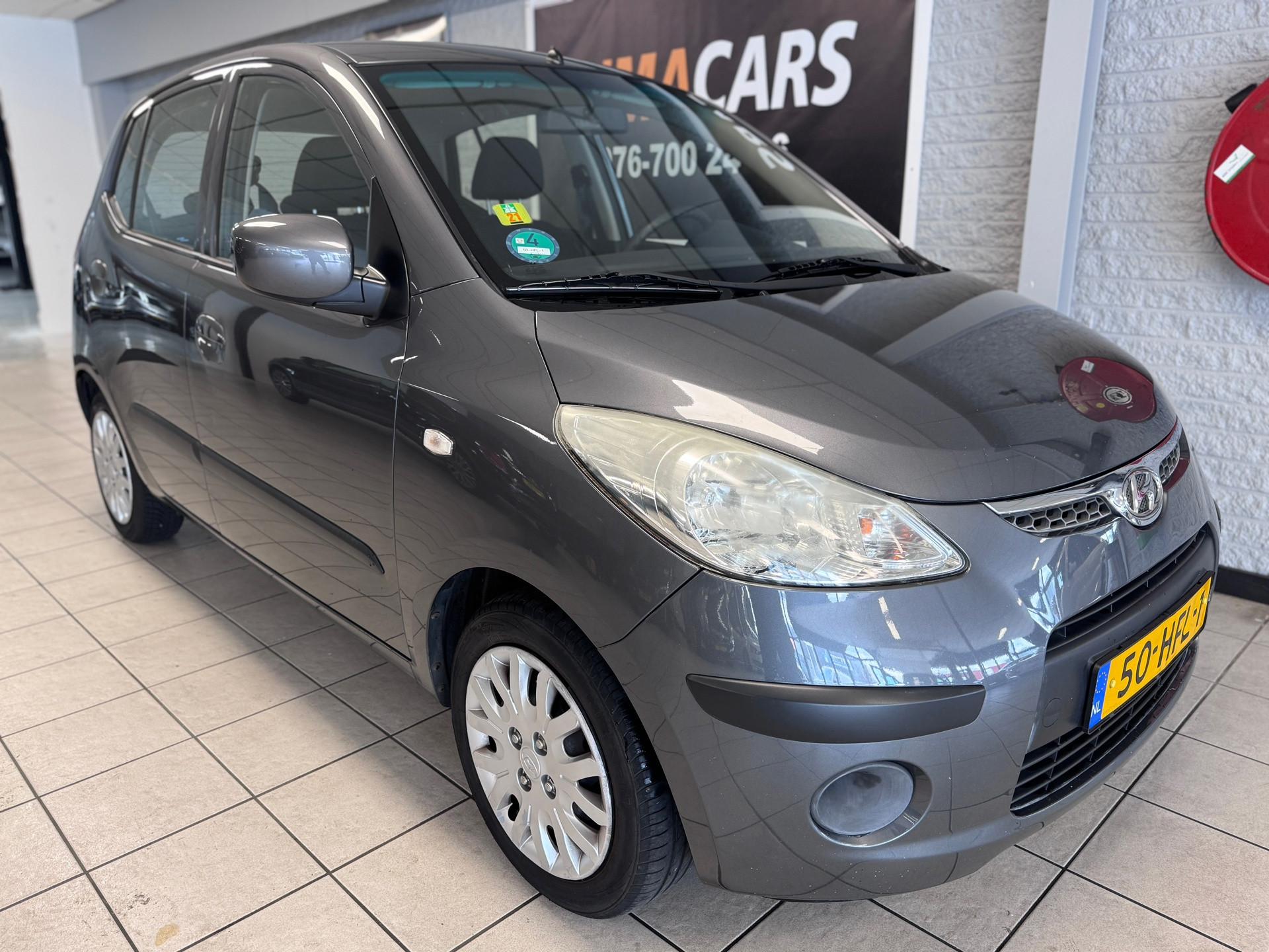 Hyundai I 10 1.25i Dynamic Cool | Airco | 5-deurs| Lage km| 2008 - voorkant