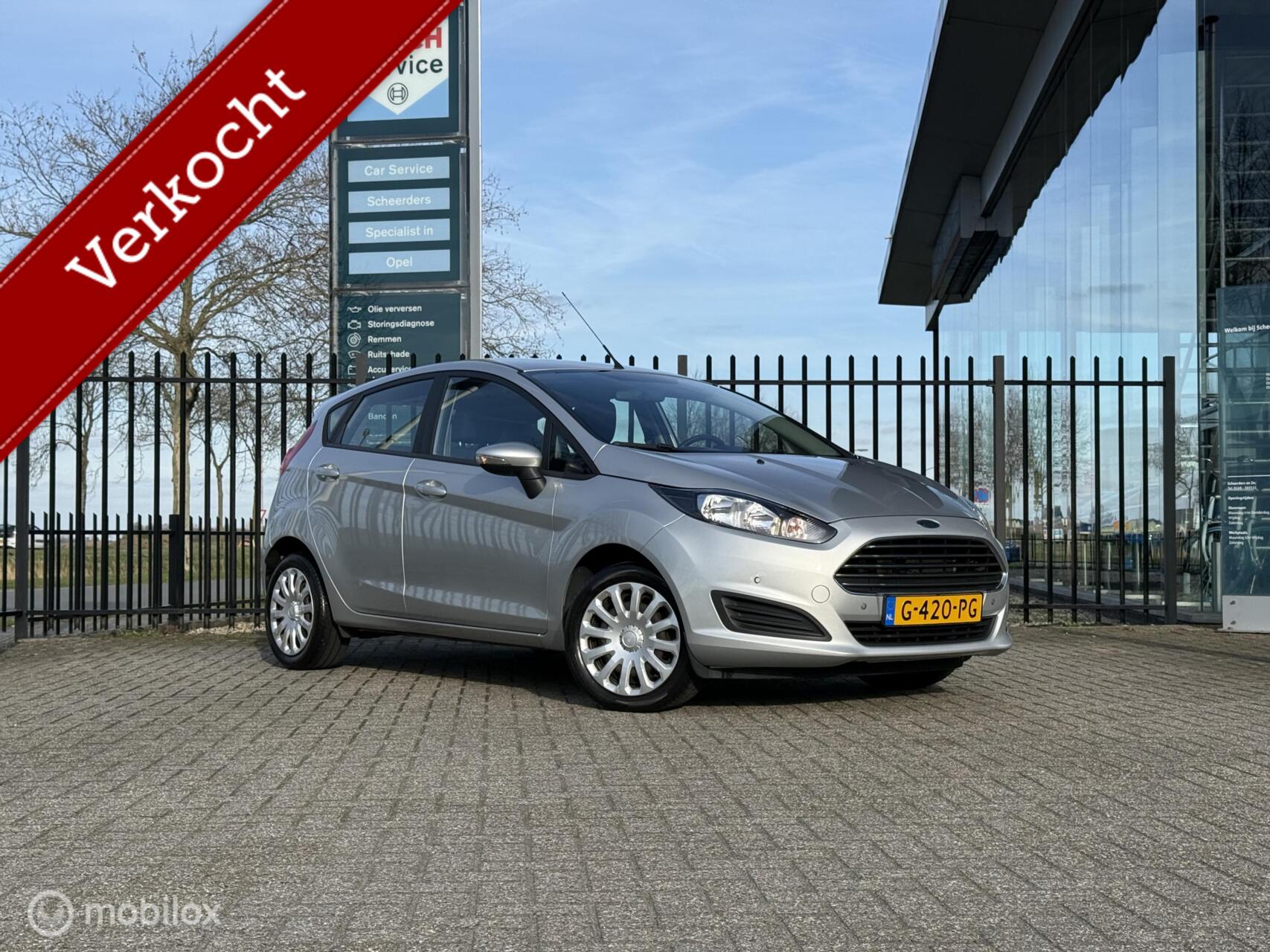 Ford Fiesta 1.0 Style | Stoelverwarming | Nieuwe riem 2014 - voorkant