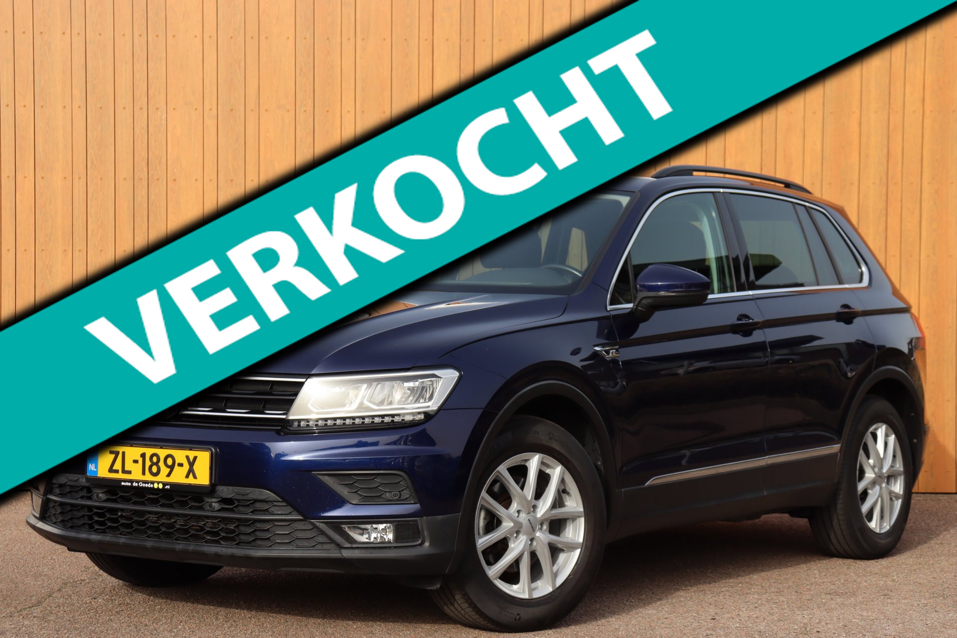 Volkswagen Tiguan 1.5 TSI Comfortline org.NL navi trekhaak 2019 - voorkant