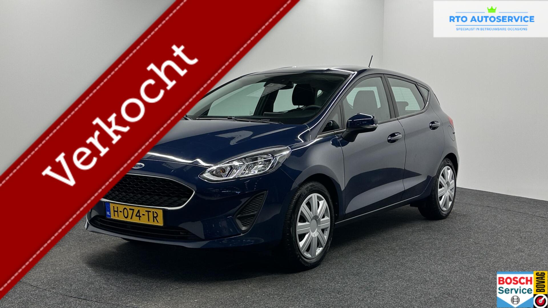 Ford Fiesta 1.0 EcoBoost Connected AIRCO DAB TREKHAAK 62000 KM. 2020 - voorkant