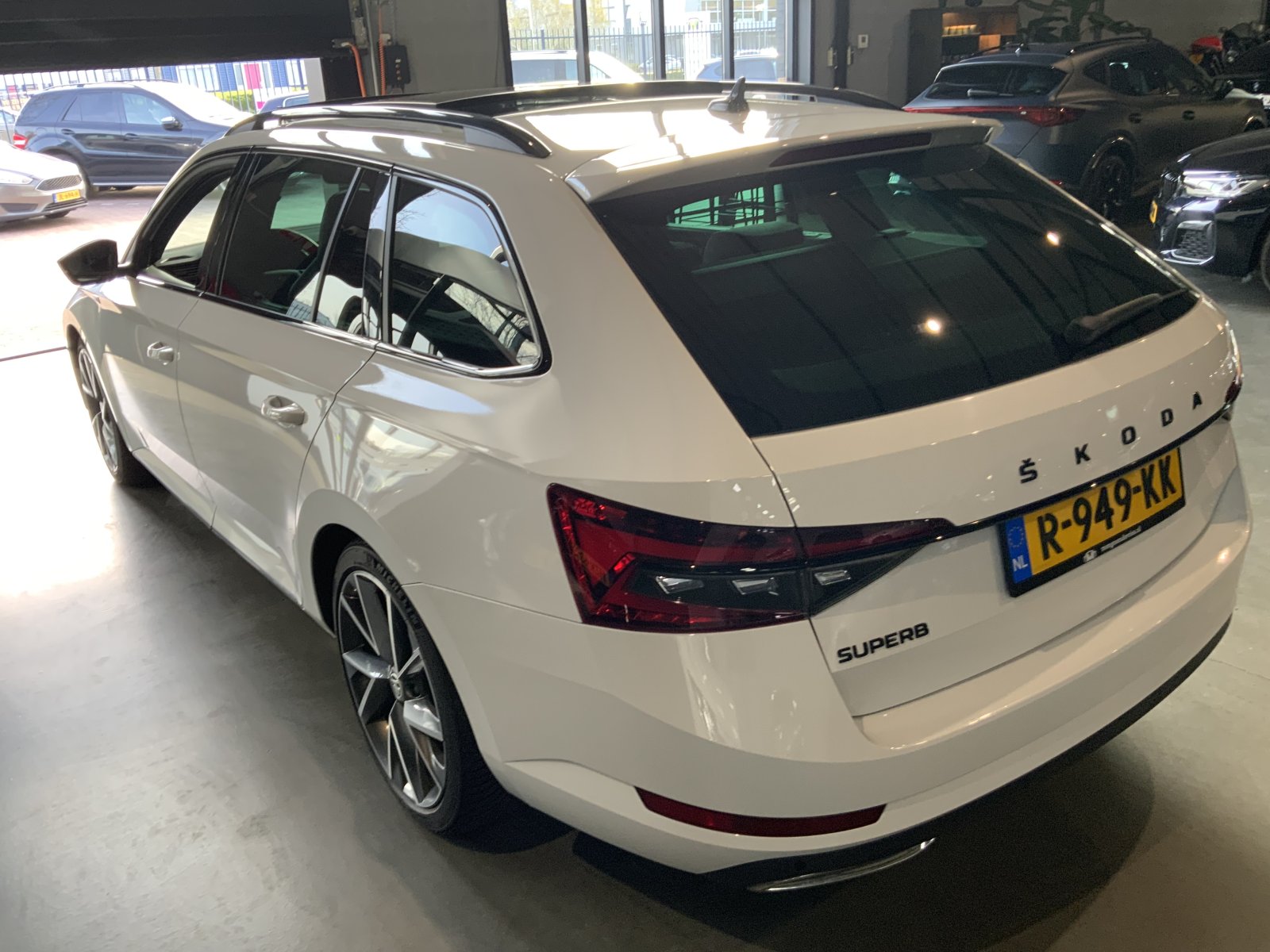 Inspectiefoto van Skoda Superb Combi
