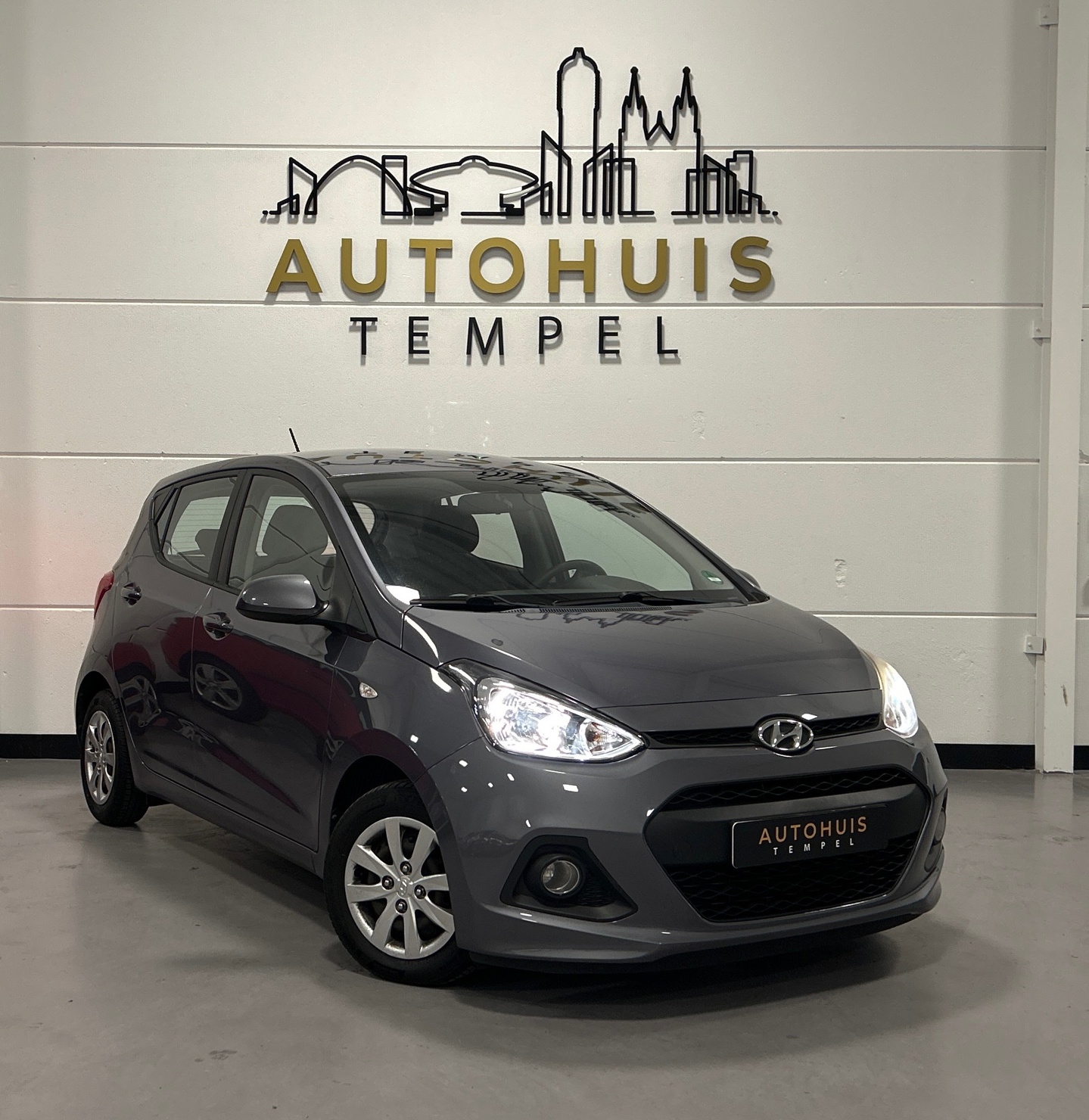 Hyundai I10 1.0i i-Motion Comfort Nap Airco Cruise Climate Start/Stop Nwe apk 2016 - voorkant