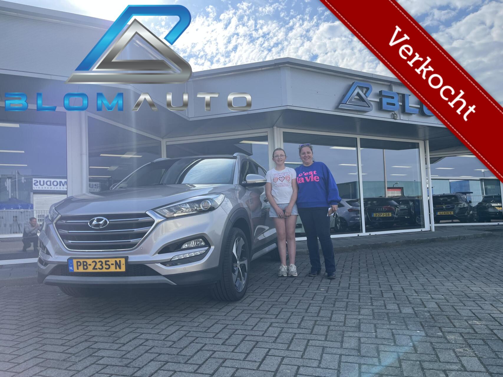 Hyundai Tucson 1.6 GDi TREKHAAK+19INCH+STOELVERWARMING 2017 - voorkant