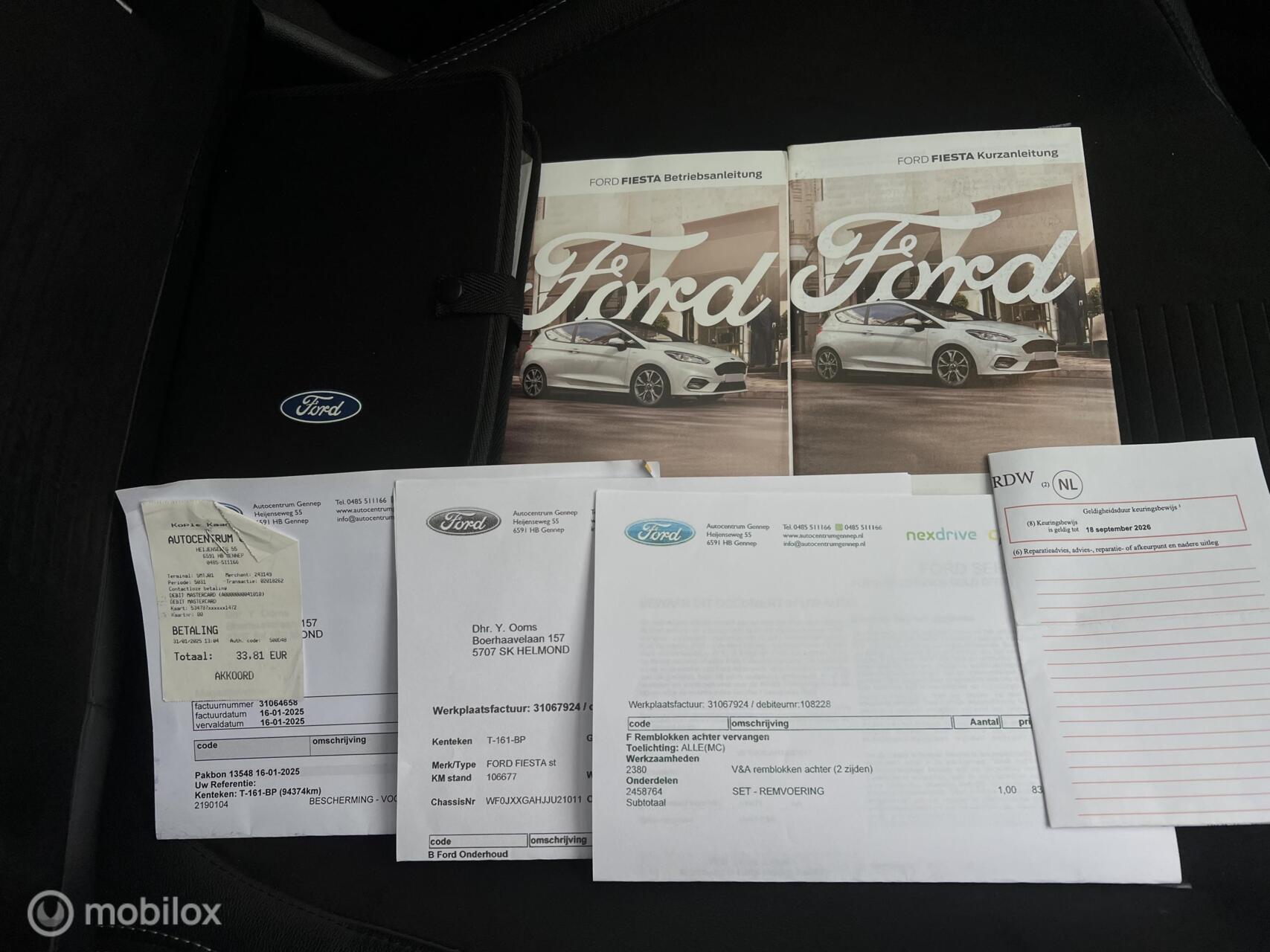 Foto van Ford Fiesta