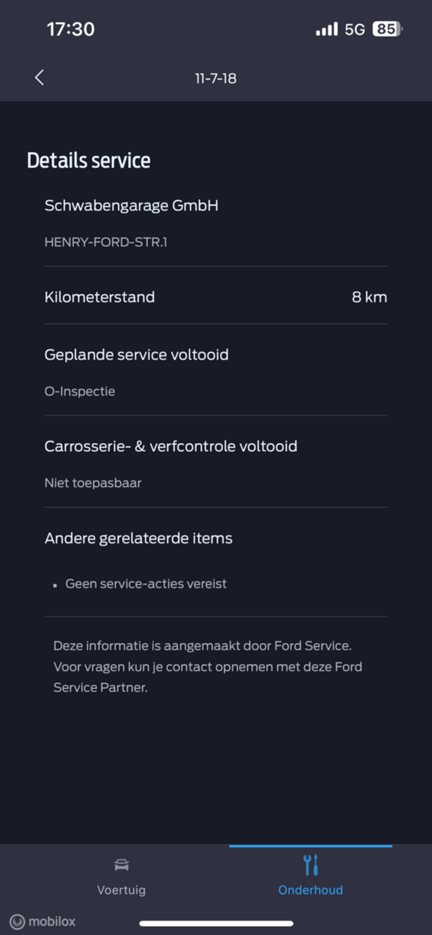Foto van Ford Fiesta