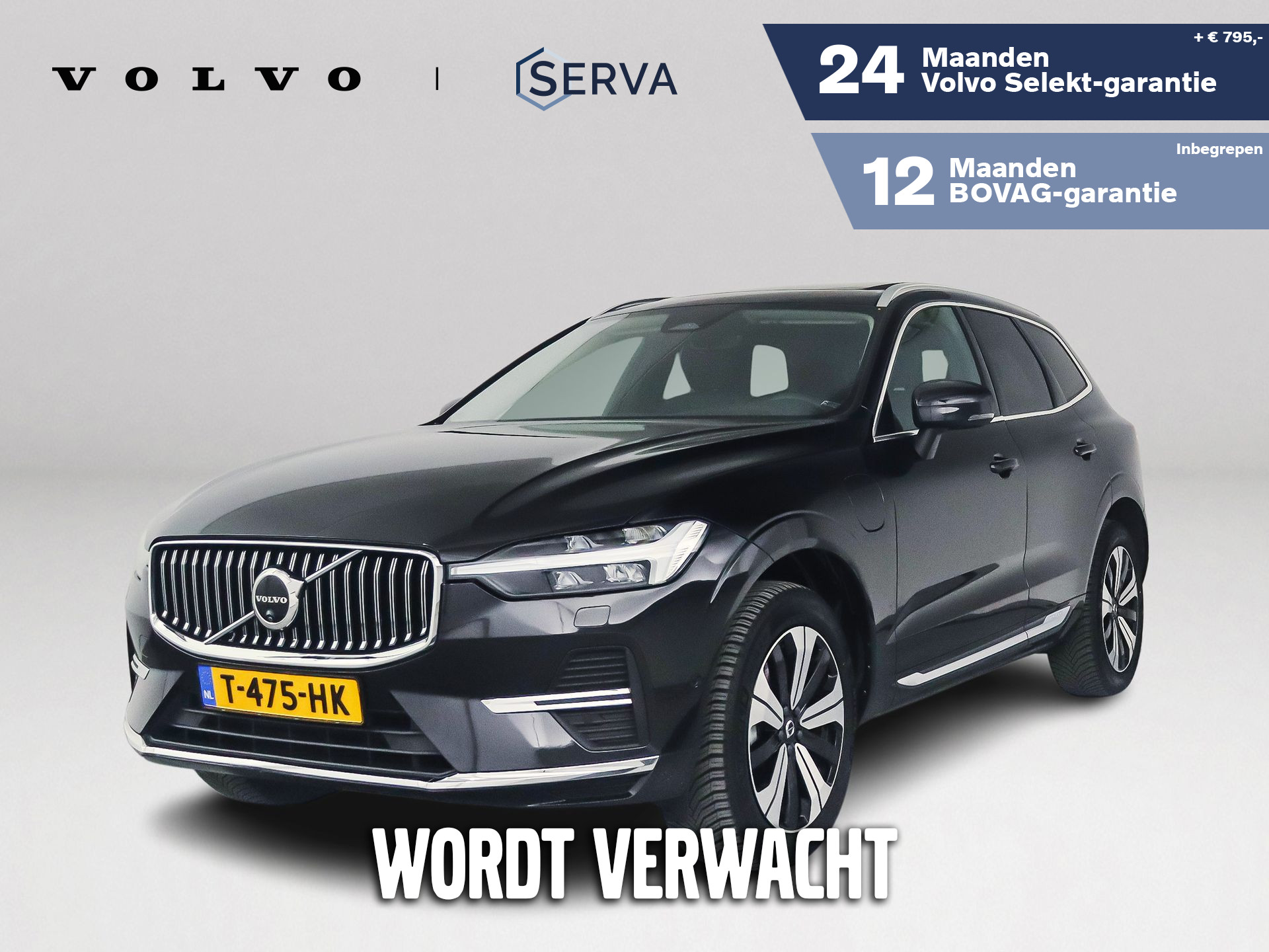 Volvo Xc60 T6 Plug-in hybrid AWD Plus Bright | Panoramadak | 360° camera | Harman Kardon | Stoel- en Stuurverwarming | Trekhaak 2023 - voorkant