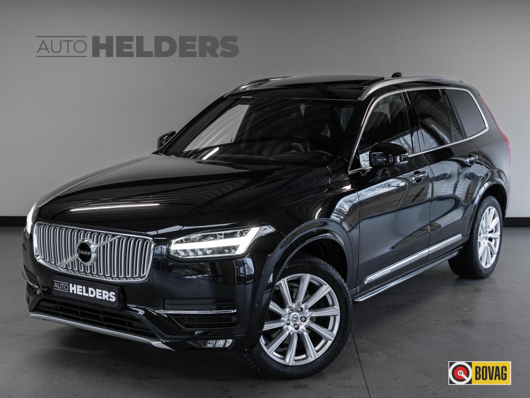 Volvo Xc90 2.4 D5 Grijs kenteken Pano ACC Lane Trekhaak 2018 - voorkant