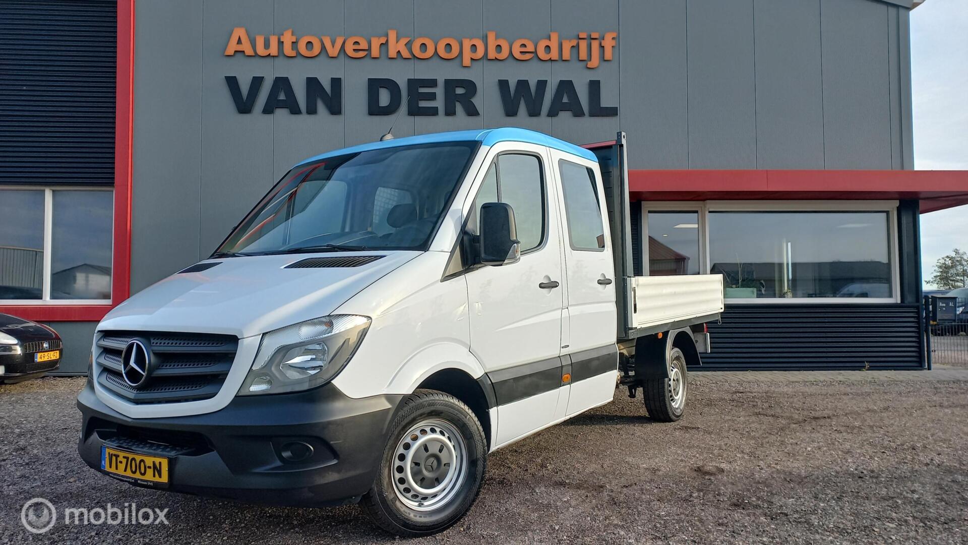 Mercedes-Benz Sprinter 313 2.2 CDI 366 DC/OPENLAADBAK/PICK UP/AIRCO 2016 - voorkant