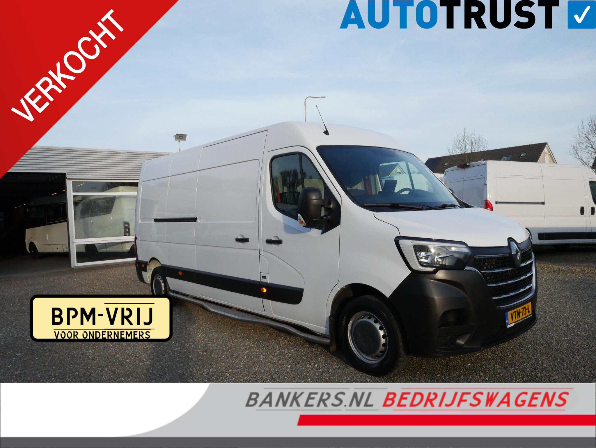 Renault Master 2.3 dCi 135PK, L3H2, Airco 2023 - voorkant