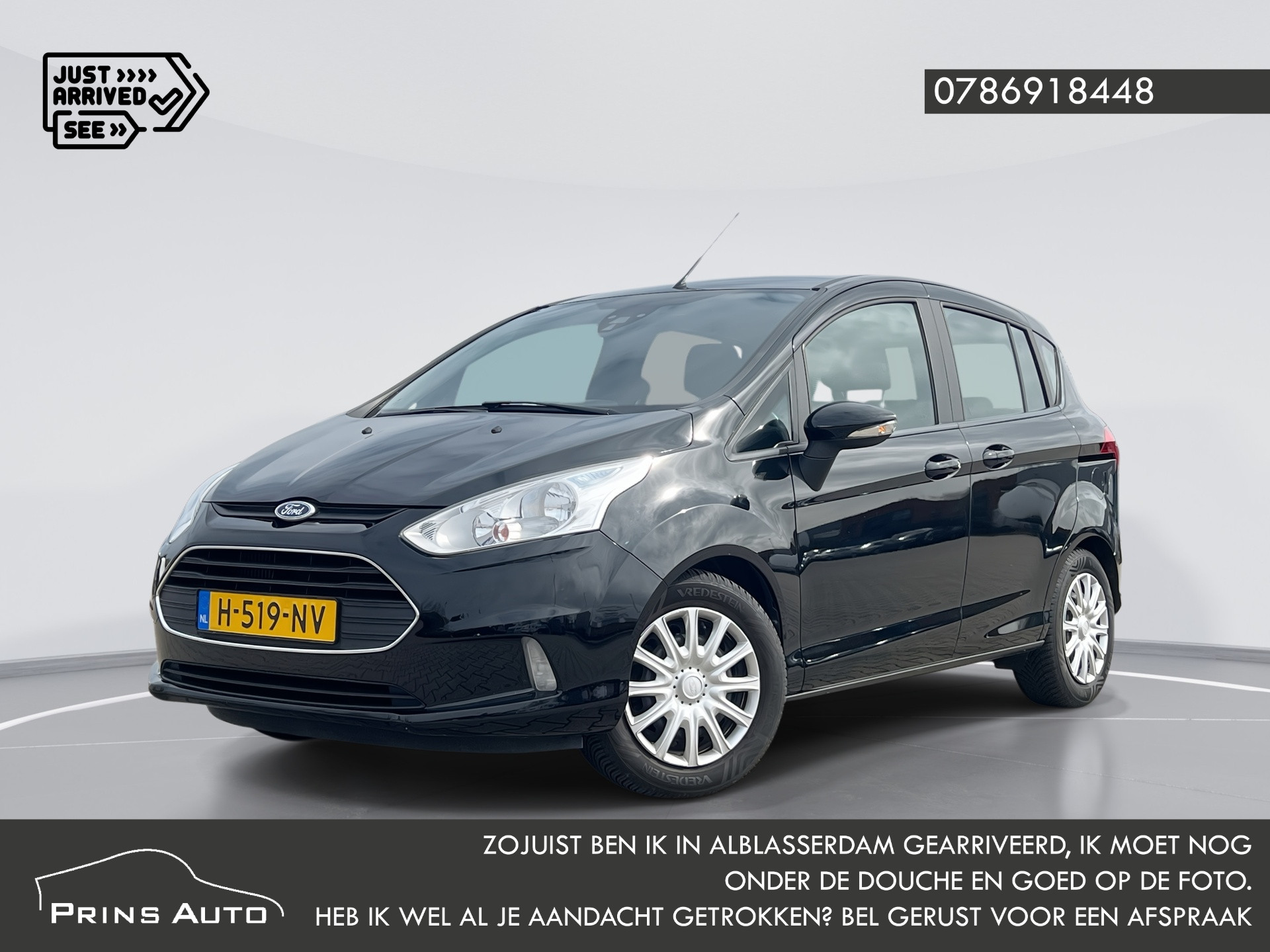 Ford B-max 1.0 EcoBoost Titanium 2017 - voorkant