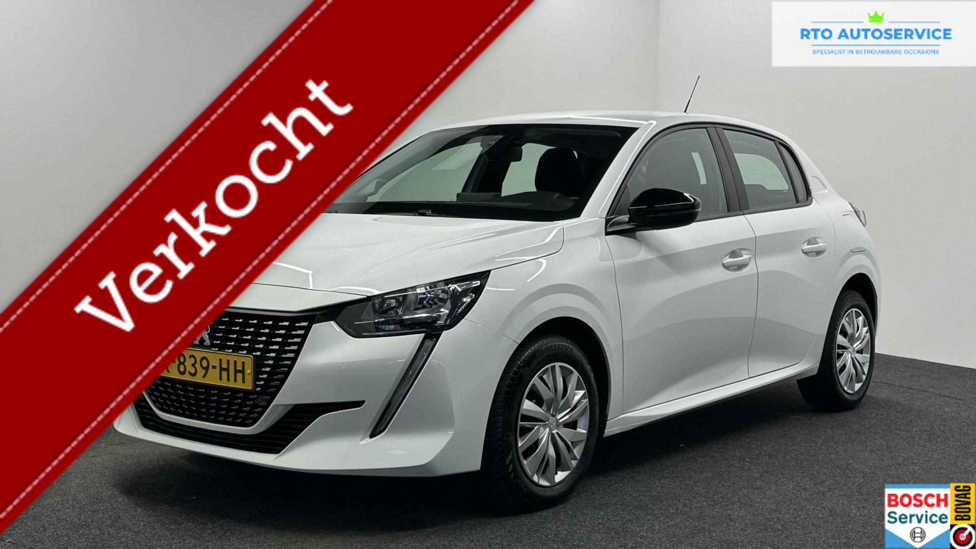 Peugeot 208 1.2 PureTech Active NAVIGATIE CARPLAY CRUISE. 2022 - voorkant