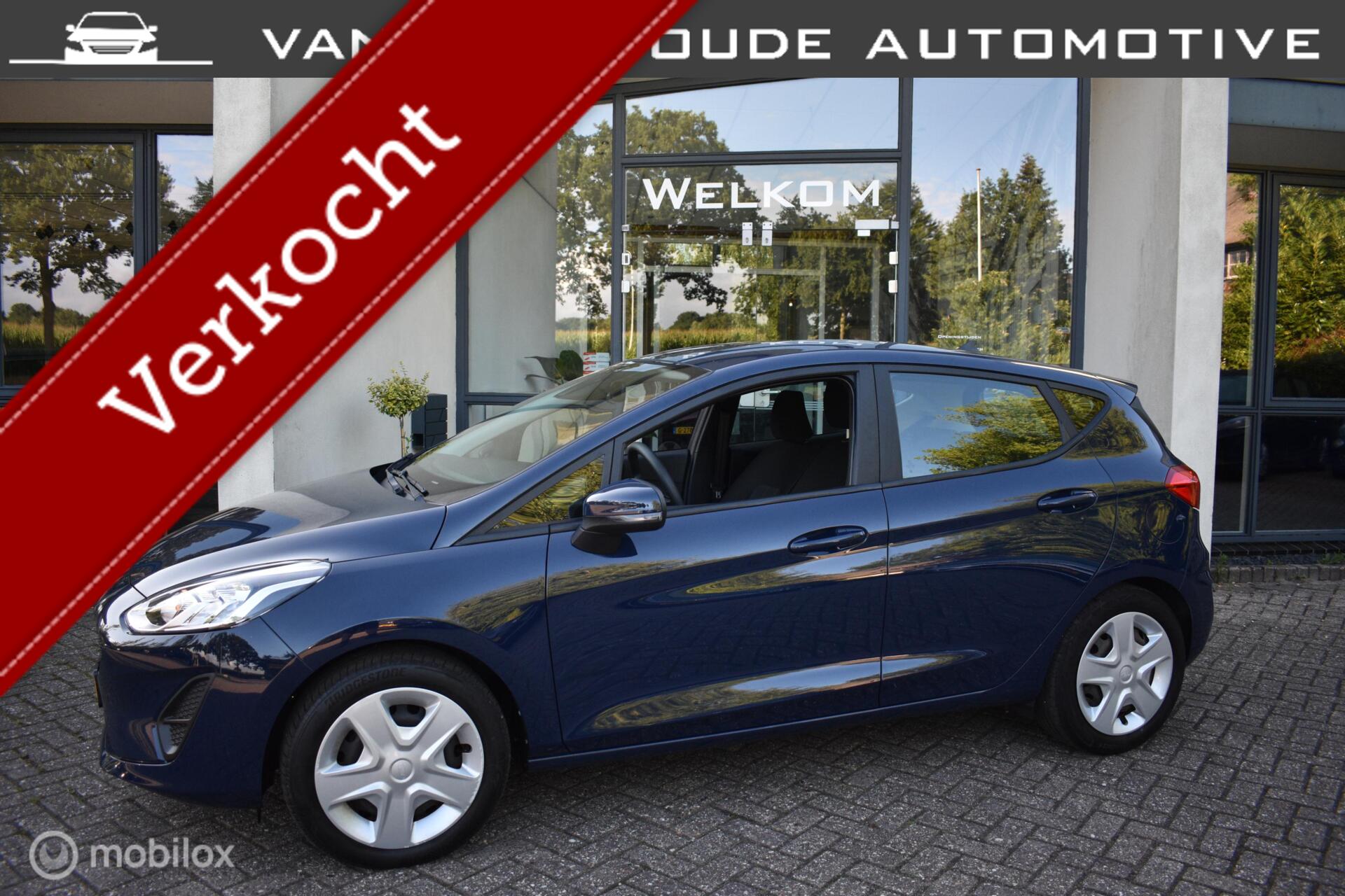 Ford Fiesta 1.0 EcoBoost Connected 5DRS,LED|Airco|Carplay 2020 - voorkant