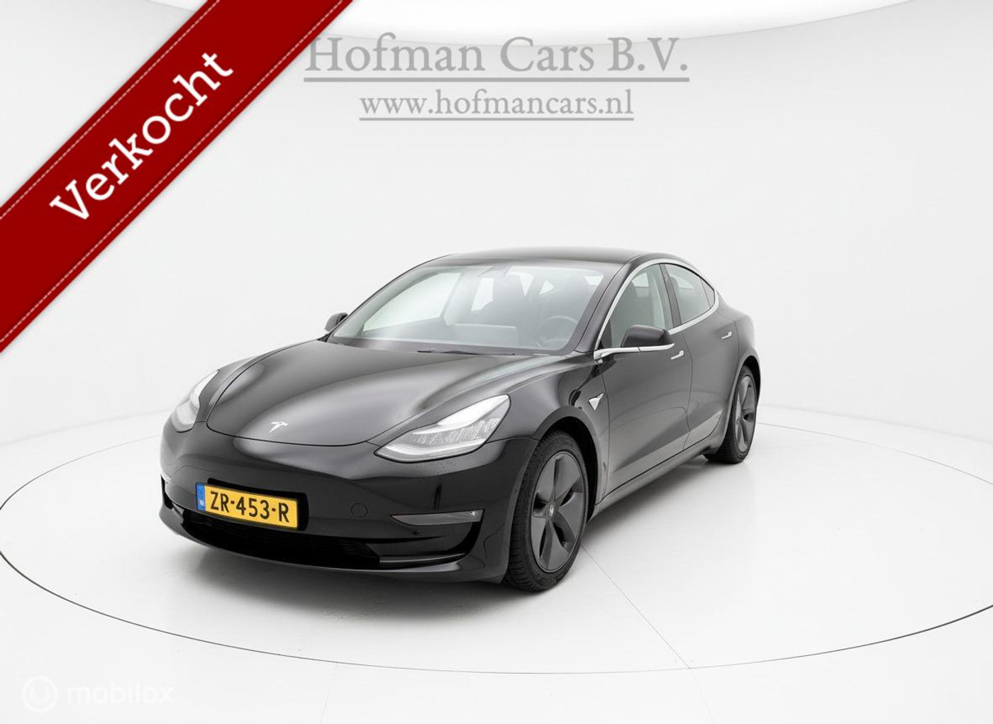 Tesla Model 3 Long Range AWD 75 kWh TREKHAAK AUTOPILOT 2019 - voorkant