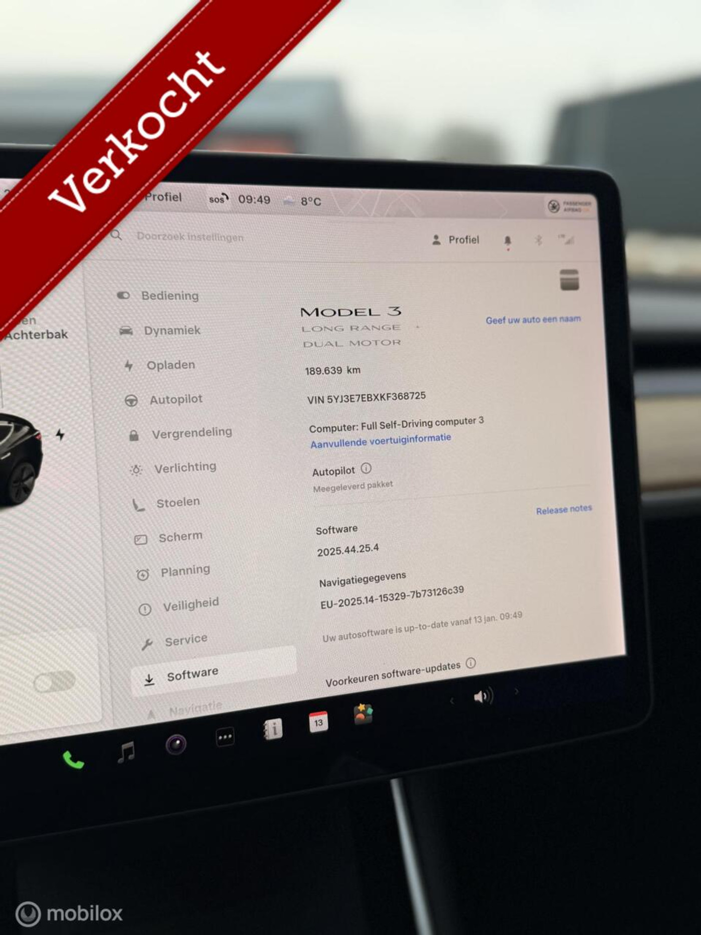 Foto van Tesla Model 3
