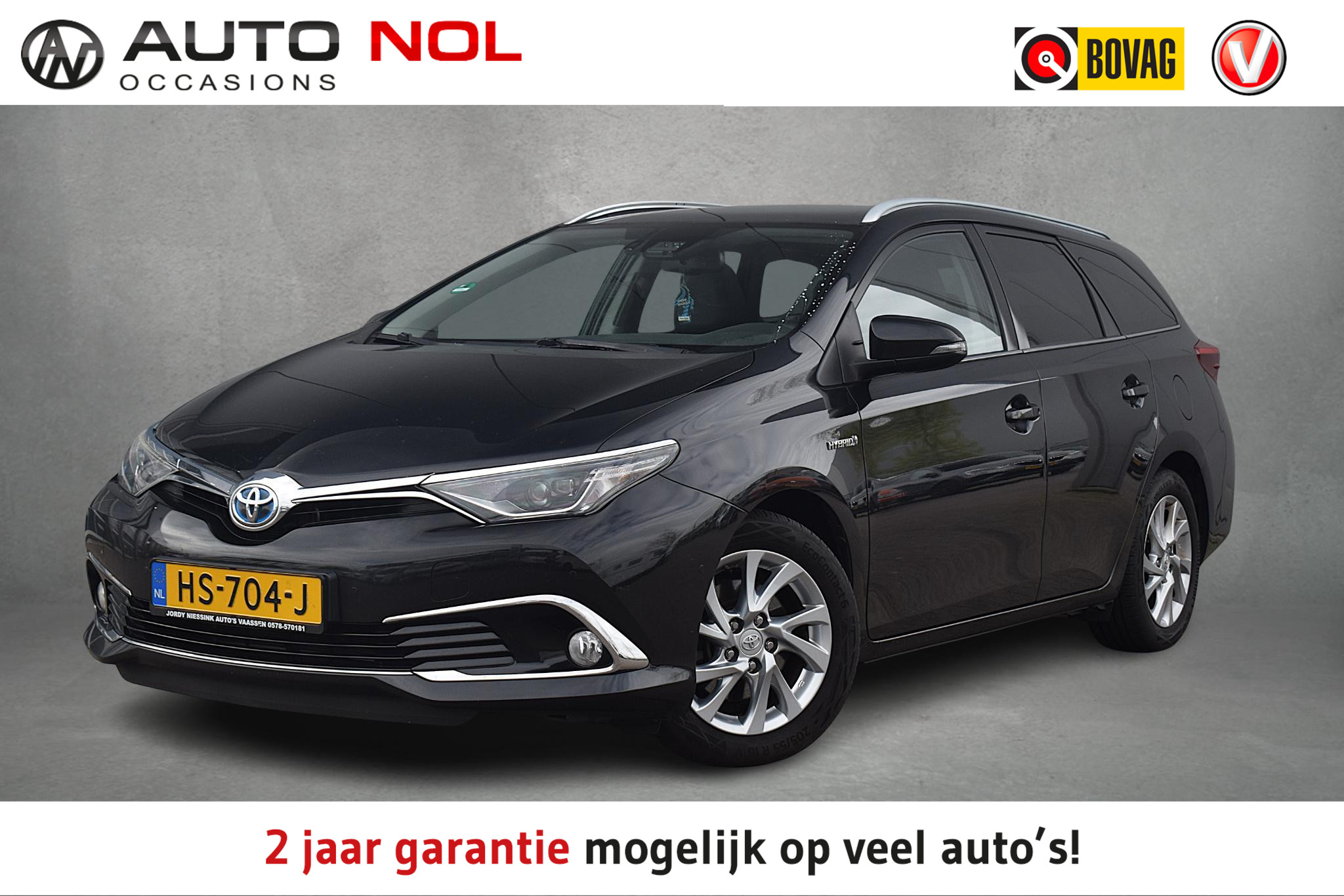 Toyota Toyota Auris 1.8 Hybrid Lease pro 2015 - voorkant