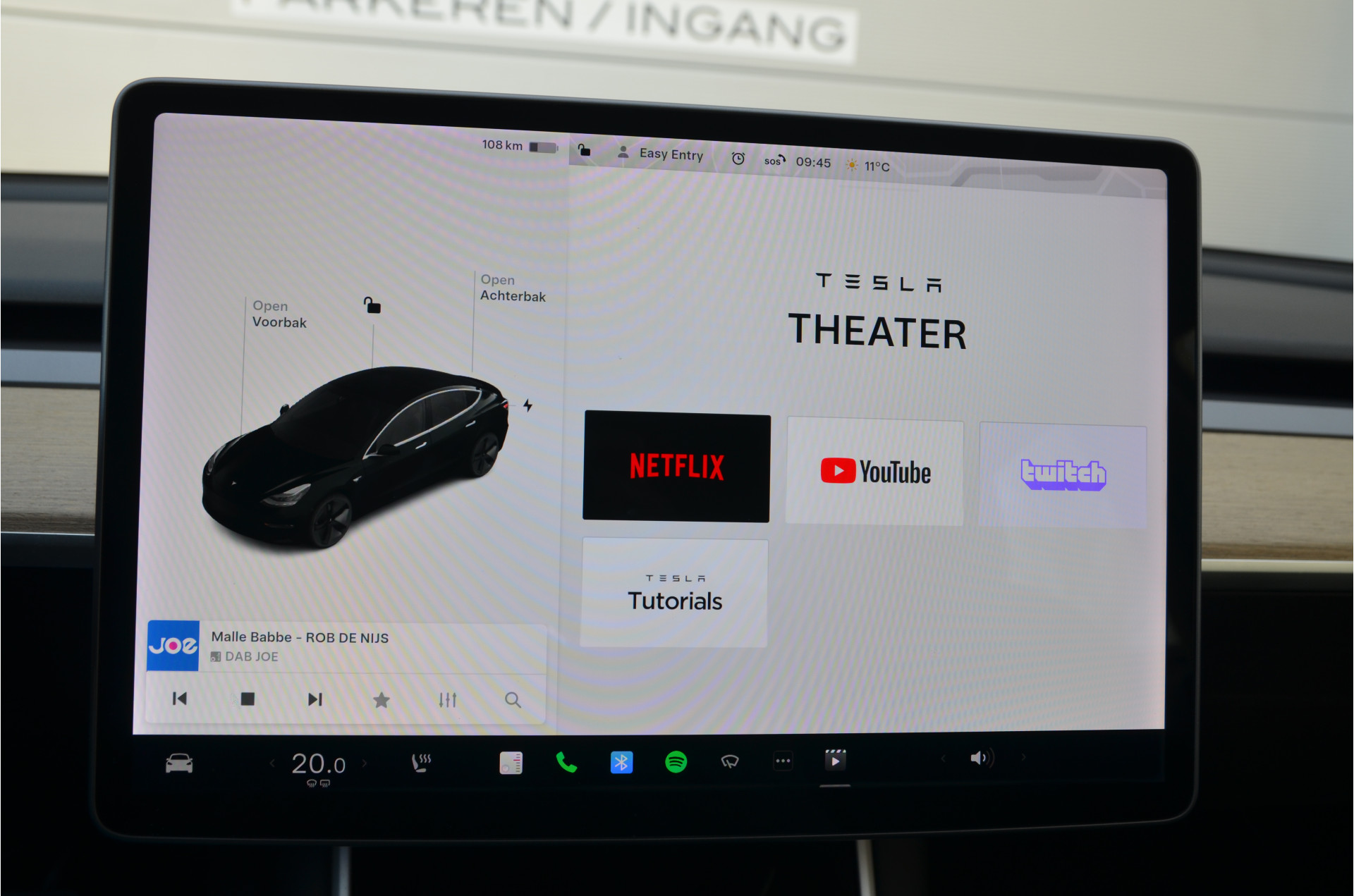 Foto van Tesla Model 3