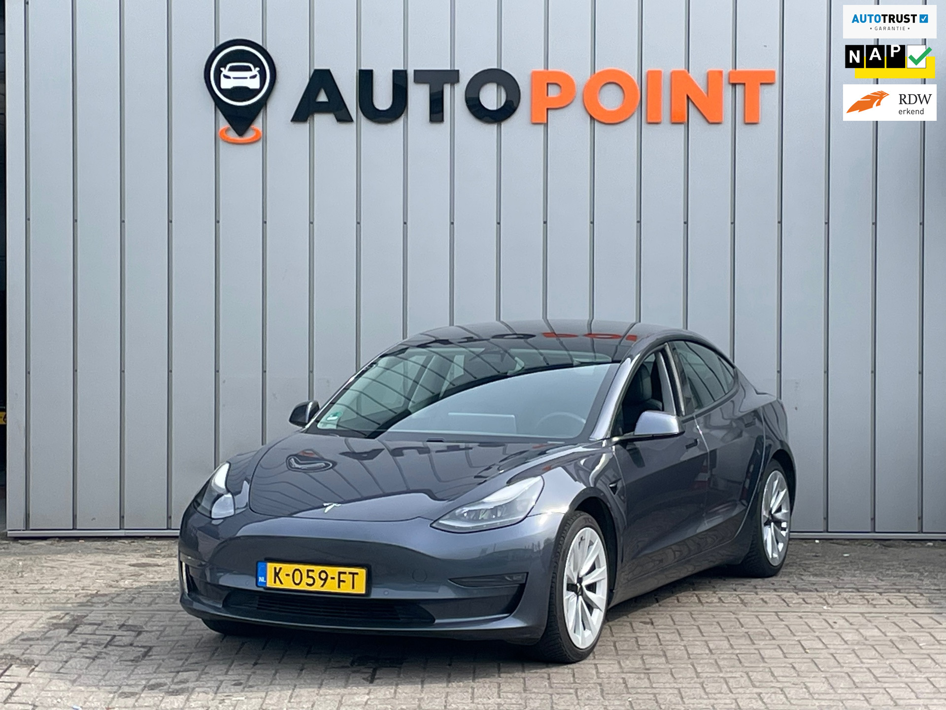 Tesla Model 3 Long Range AWD 75 kWh FACELIFT LONG RANG 2020 - voorkant