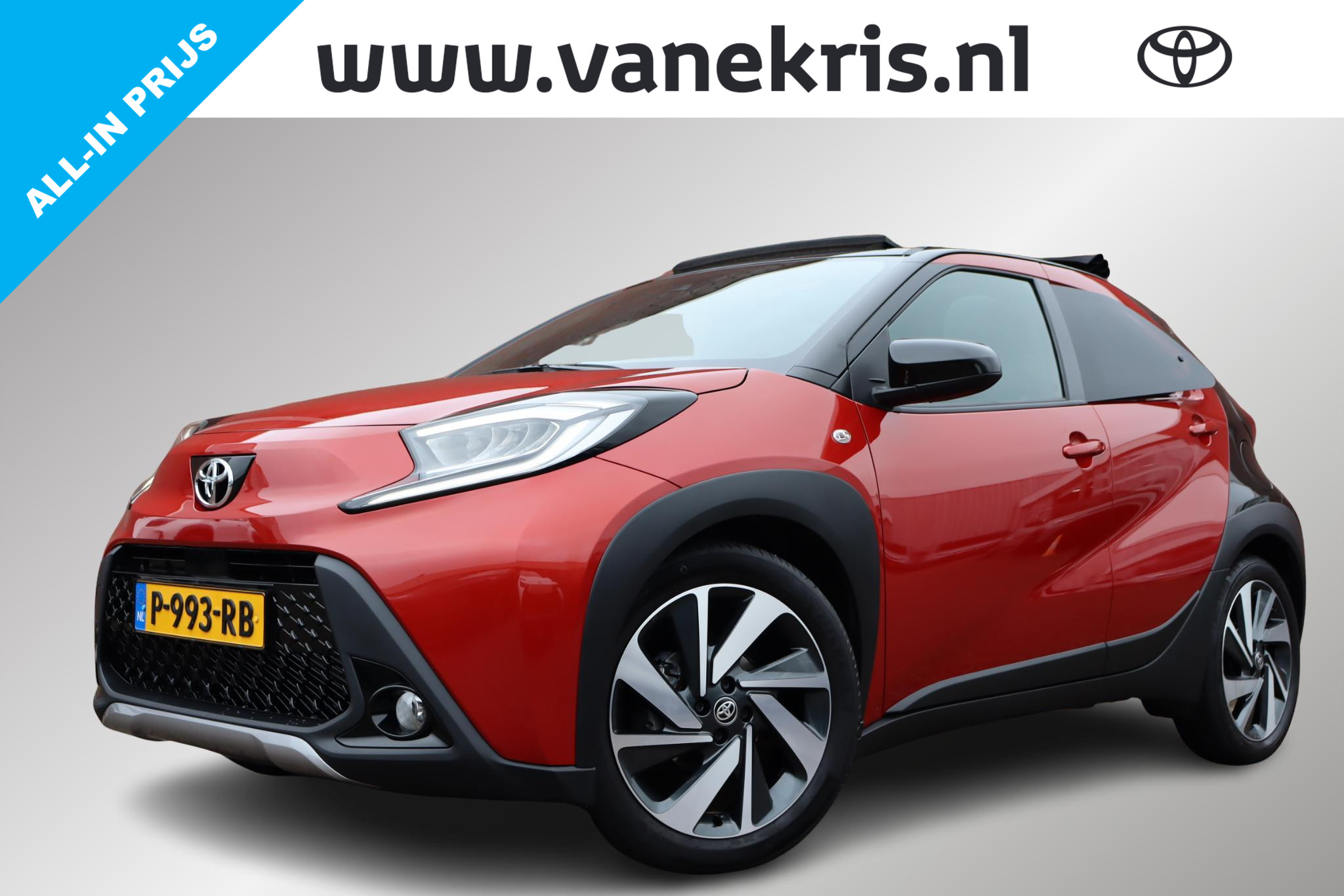 Toyota Toyota Aygo X 1.0 VVT-i Envy Cabrio 2022 - voorkant