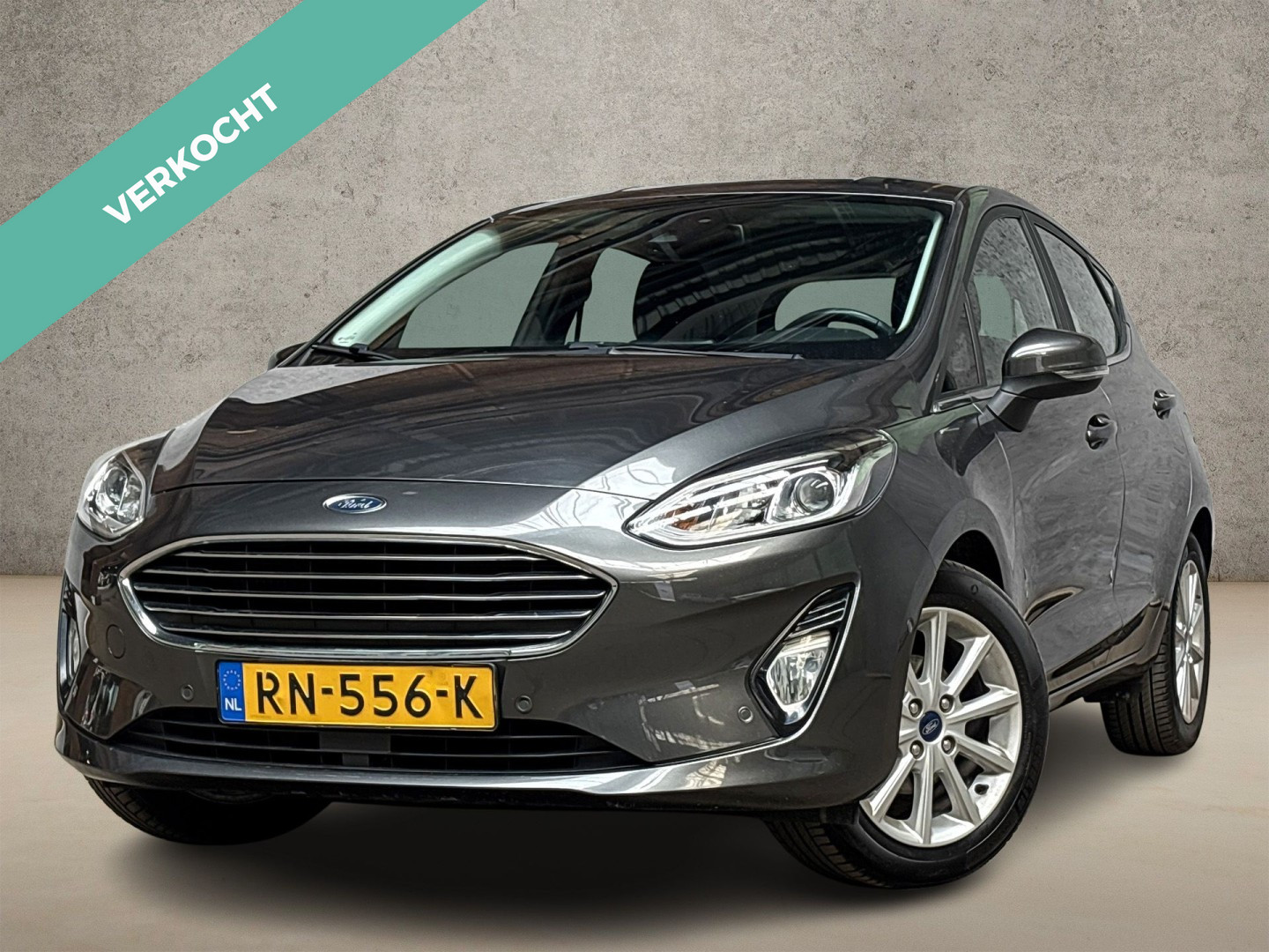 Ford Fiesta 1.0 EcoBoost Titanium 2018 - voorkant