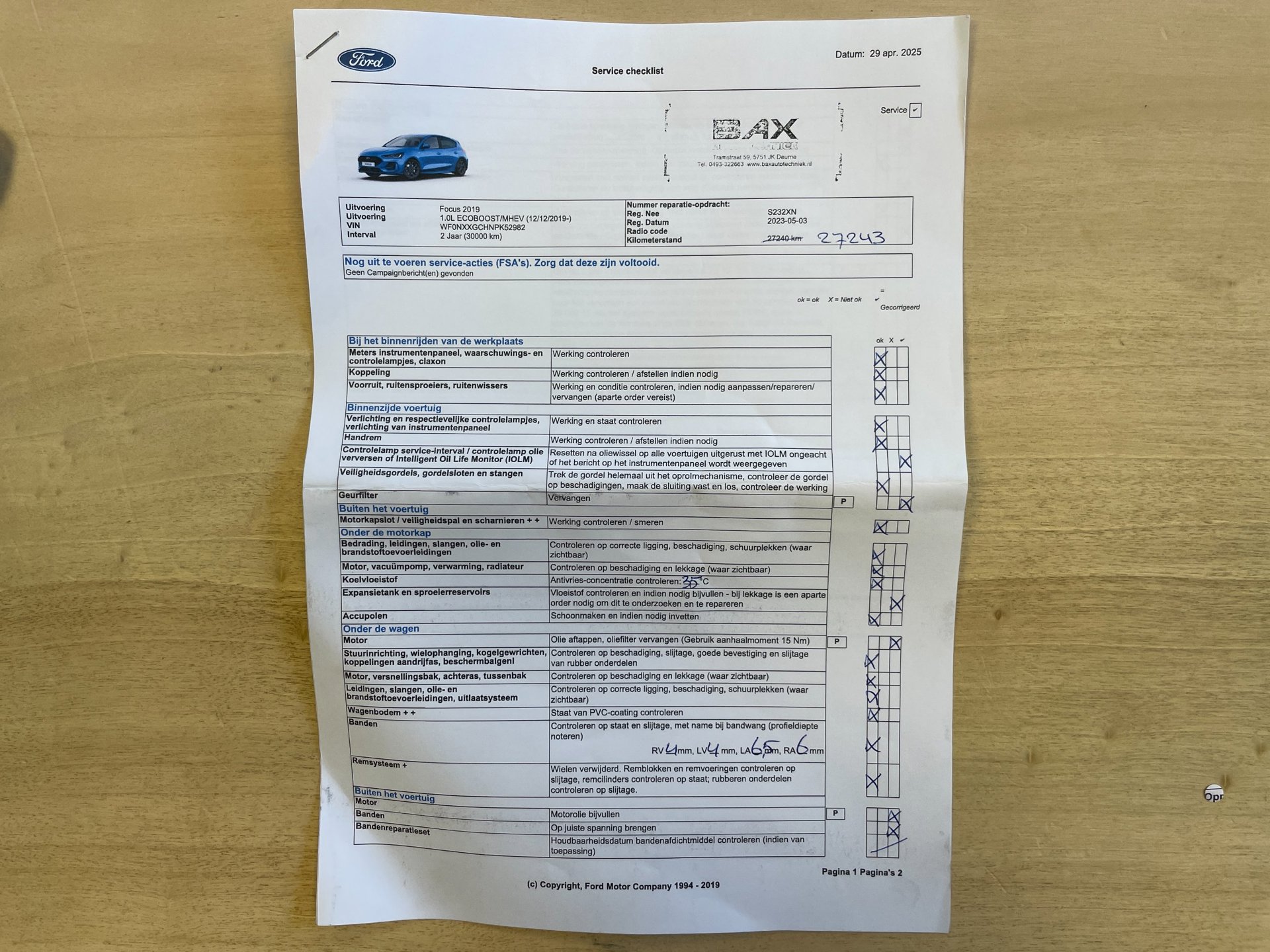 Foto van Ford Focus