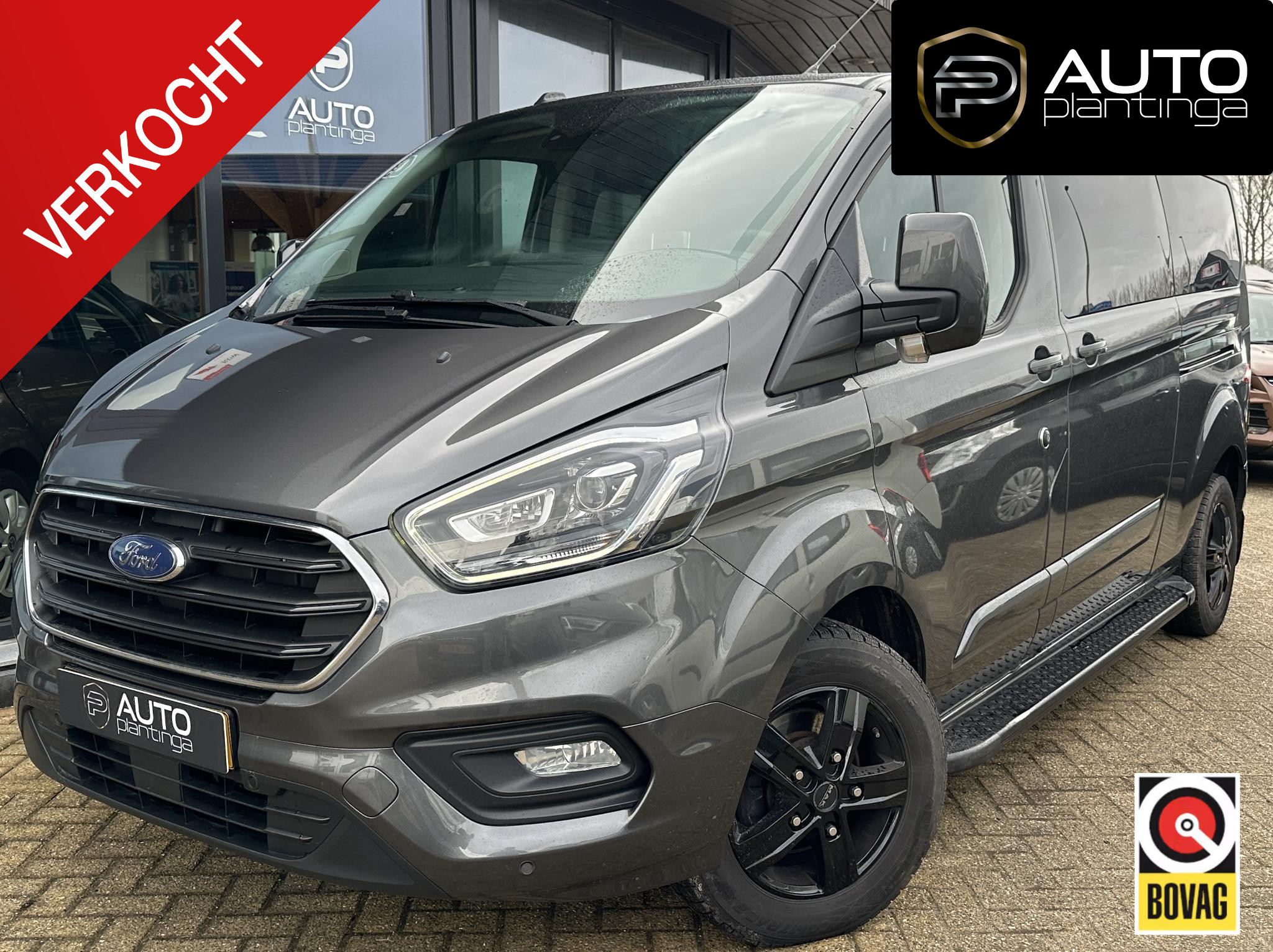 Ford Transit Custom 320 2.0 TDCI L2H1 Platinum Edition DC 2021 - voorkant