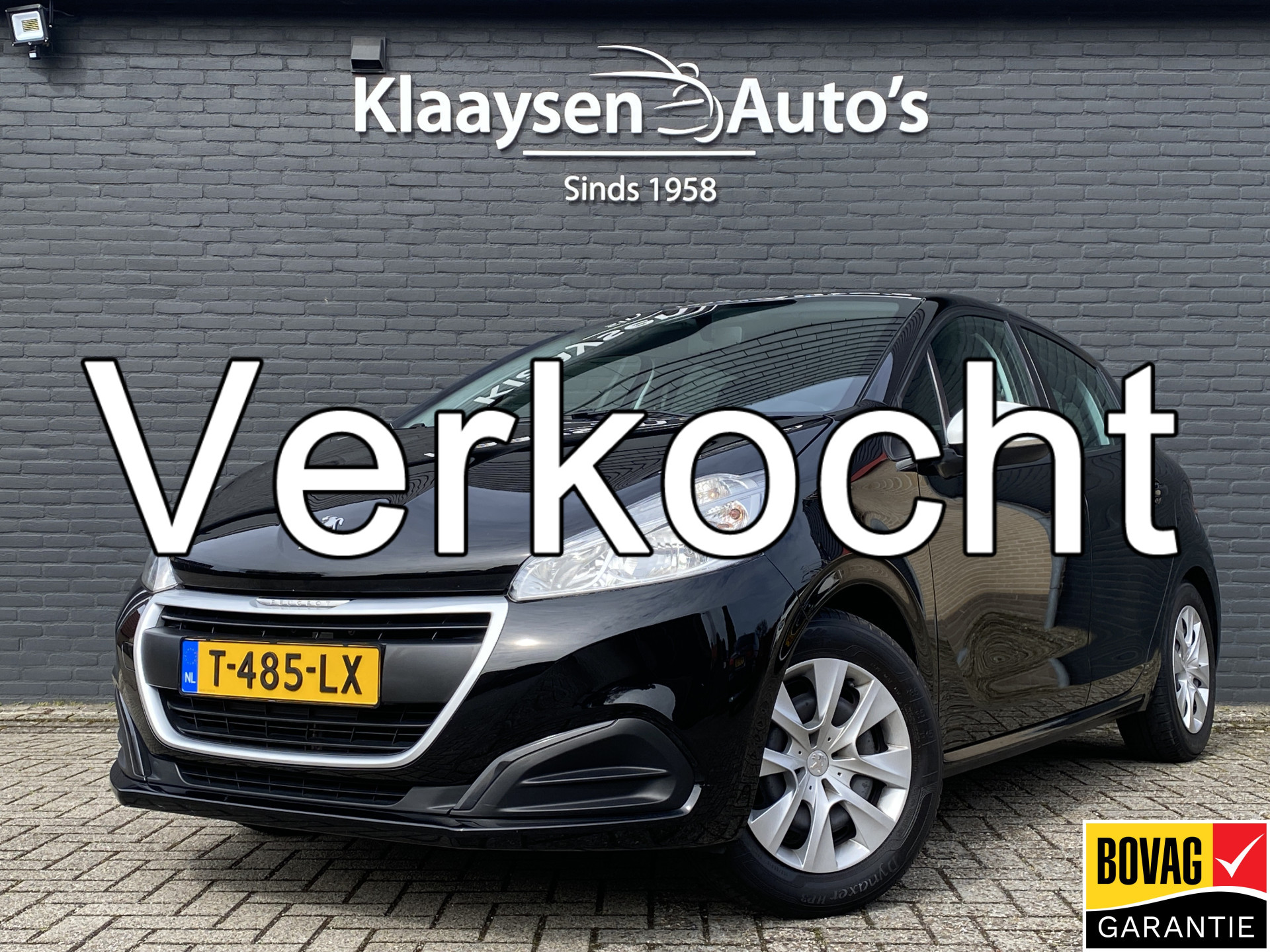 Peugeot 208 1.2 PureTech Access | airco | bluetooth | trekhaak | cruise control | metallic lak | 84.000 KM 2018 - voorkant
