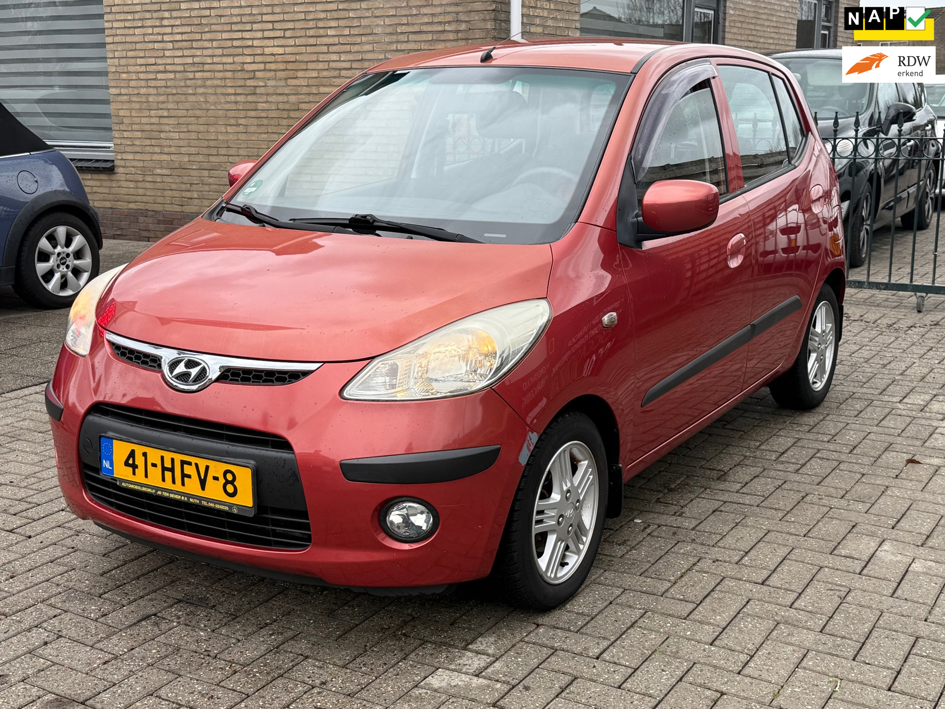Hyundai I 10 1.1 i-Catcher 5drs | airco | top onderhouden | 2008 - voorkant