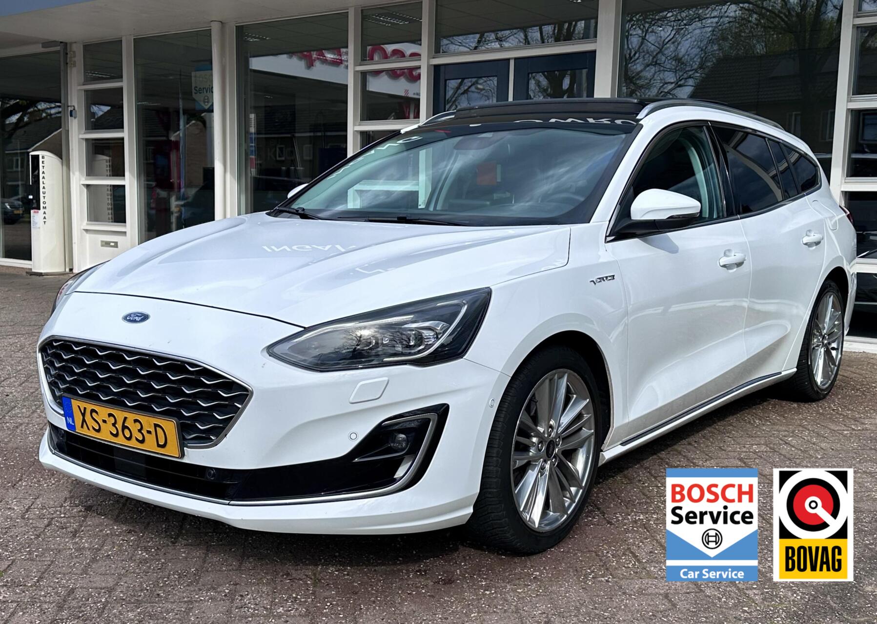Ford Focus 1.0 EcoBoost Vignale Led, Pano, Leer, Camera, LM.. 2019 - voorkant
