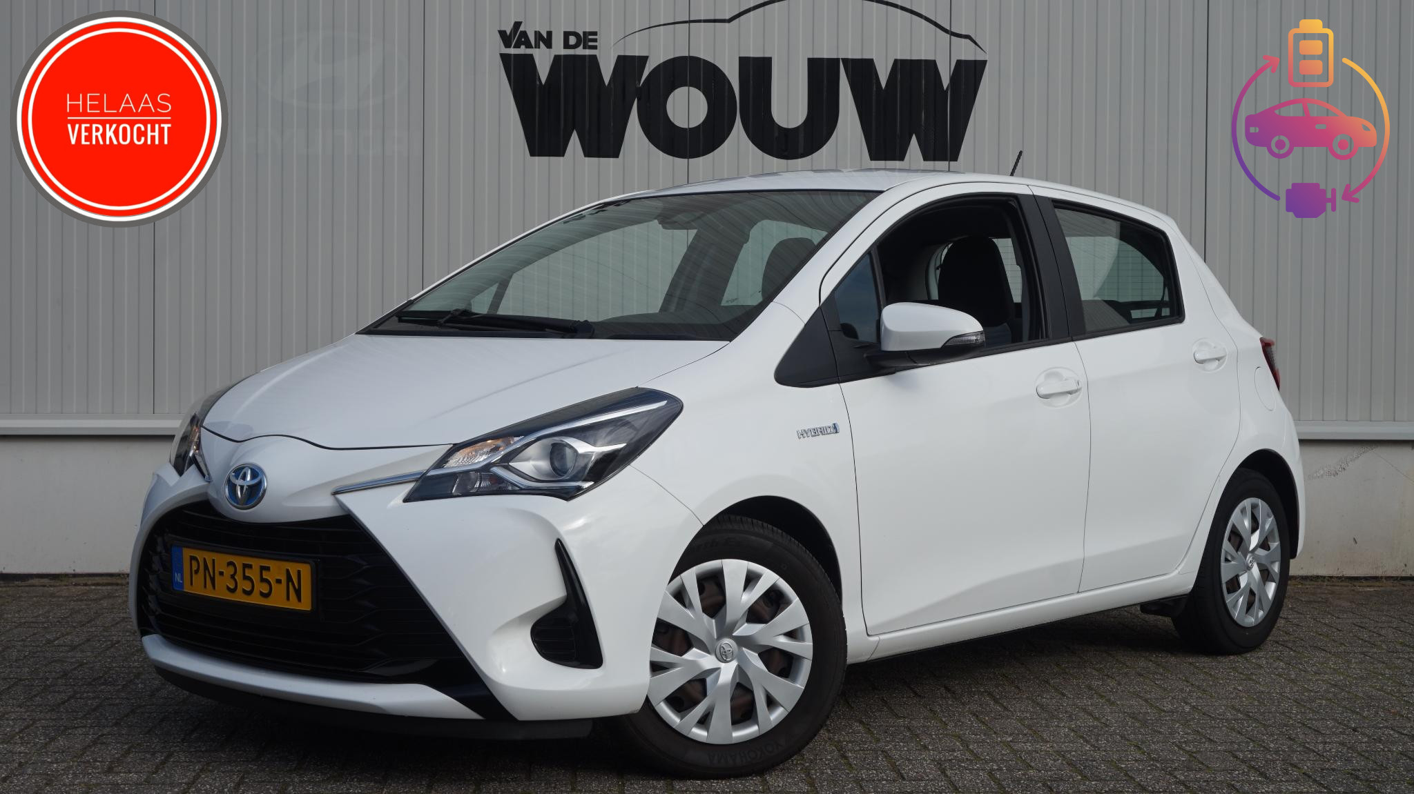 Toyota Toyota Yaris Hybrid 1.5 Hybrid Aspiration 2017 - voorkant