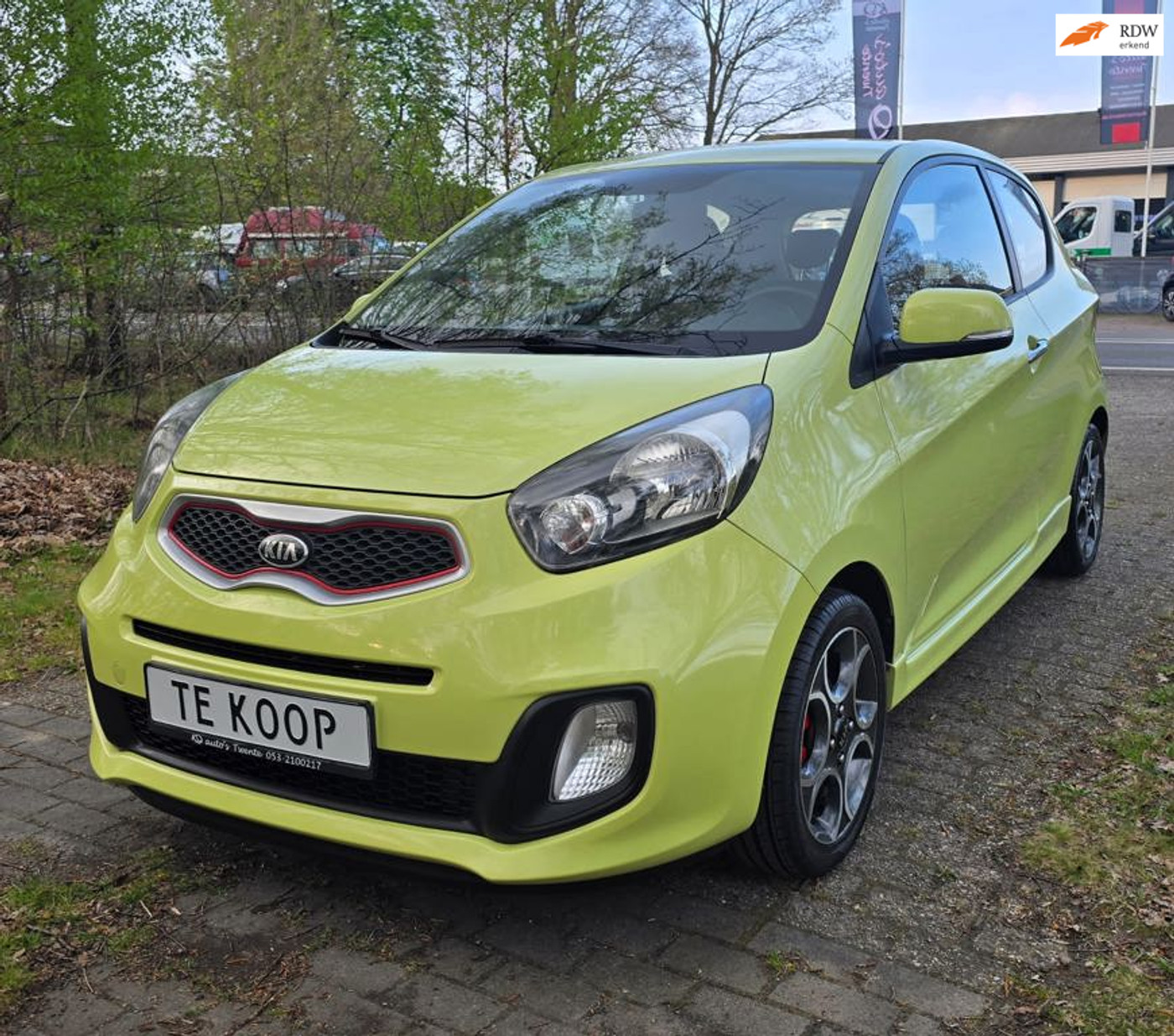 Kia Picanto 1.0 CVVT 2012 - voorkant