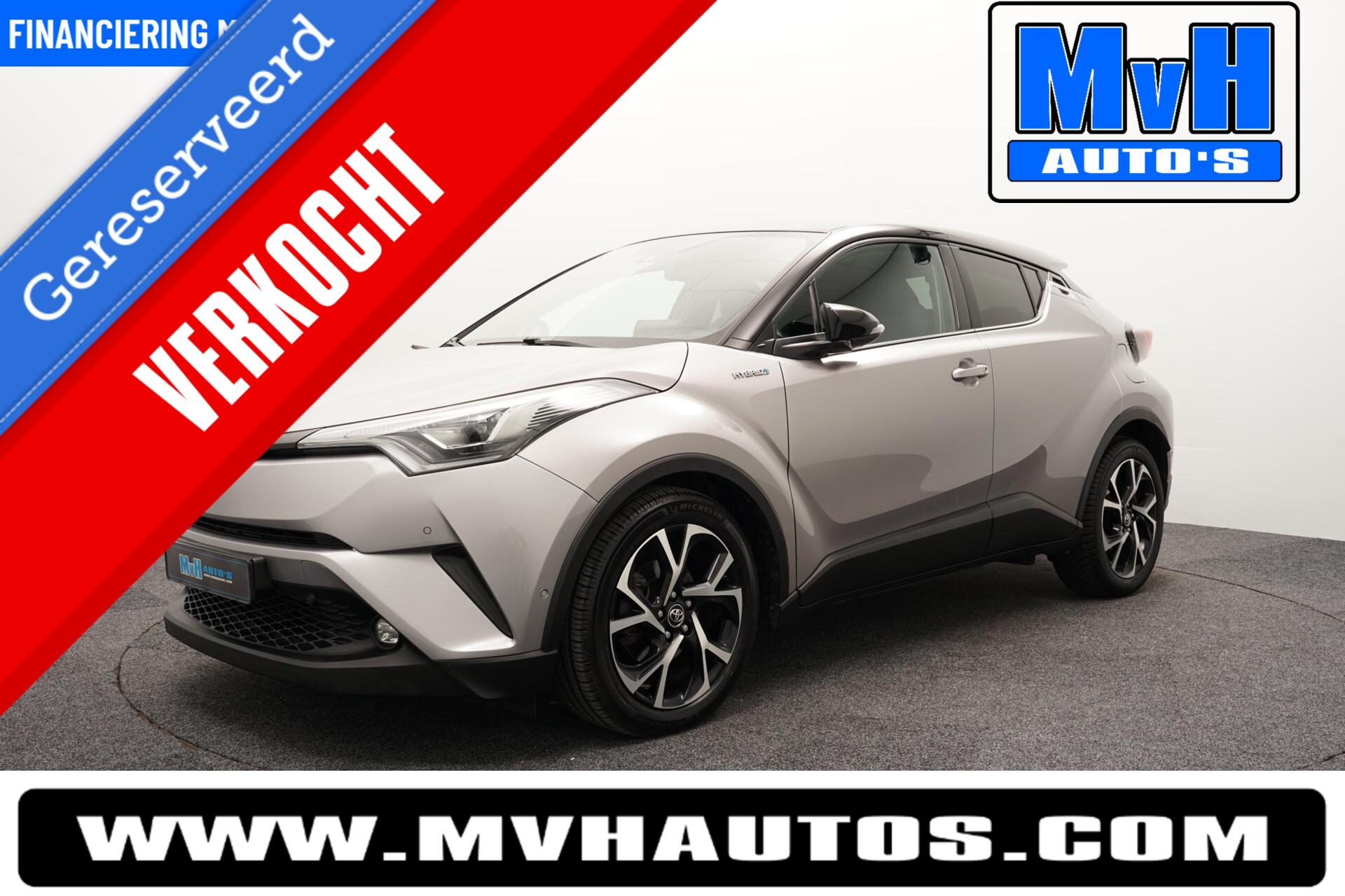 Toyota Toyota C-hr 1.8 Hybrid Style|LUXE!|STOELVERW|KEYLESS|CAMERA 2017 - voorkant