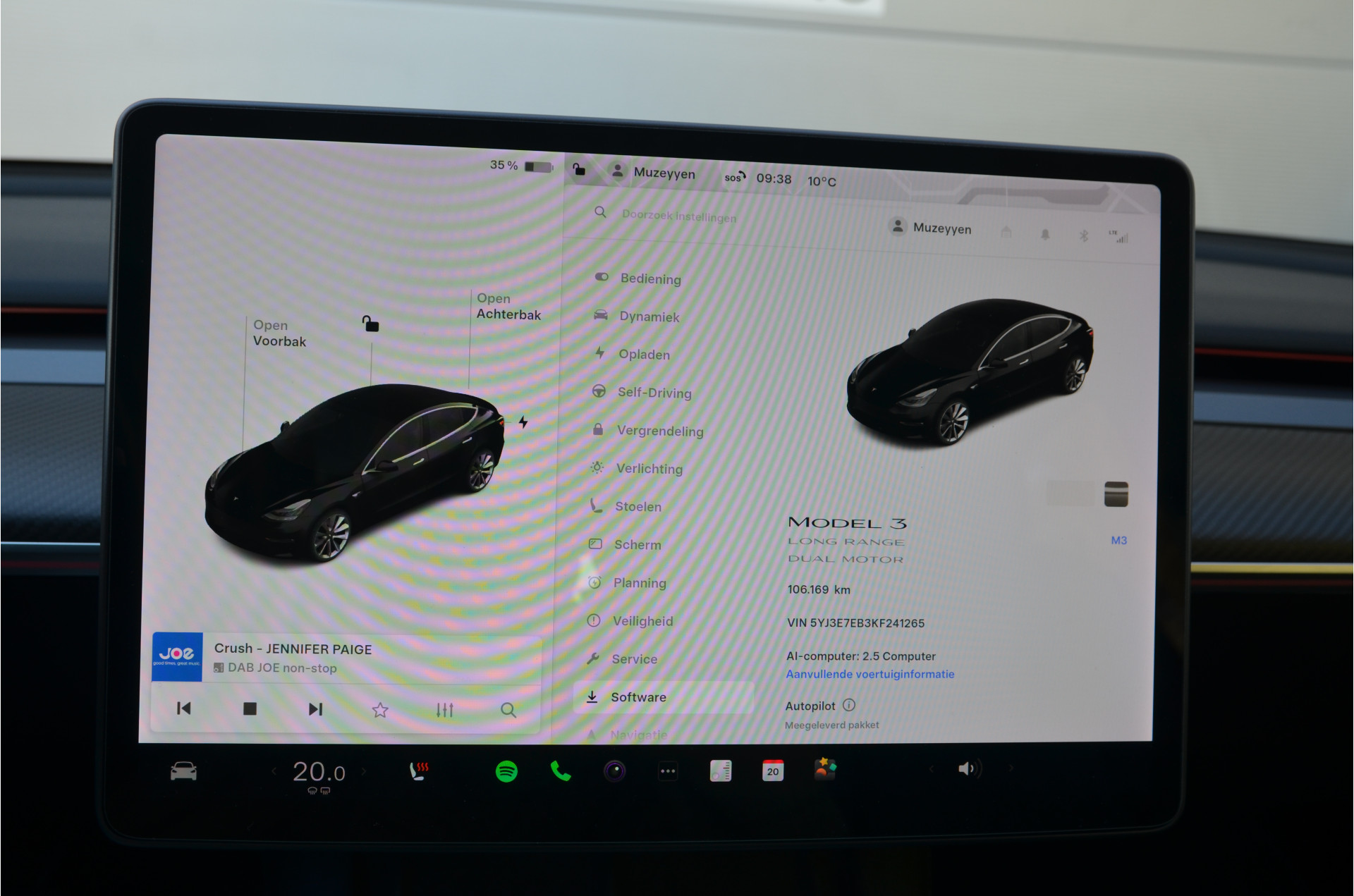 Foto van Tesla Model 3