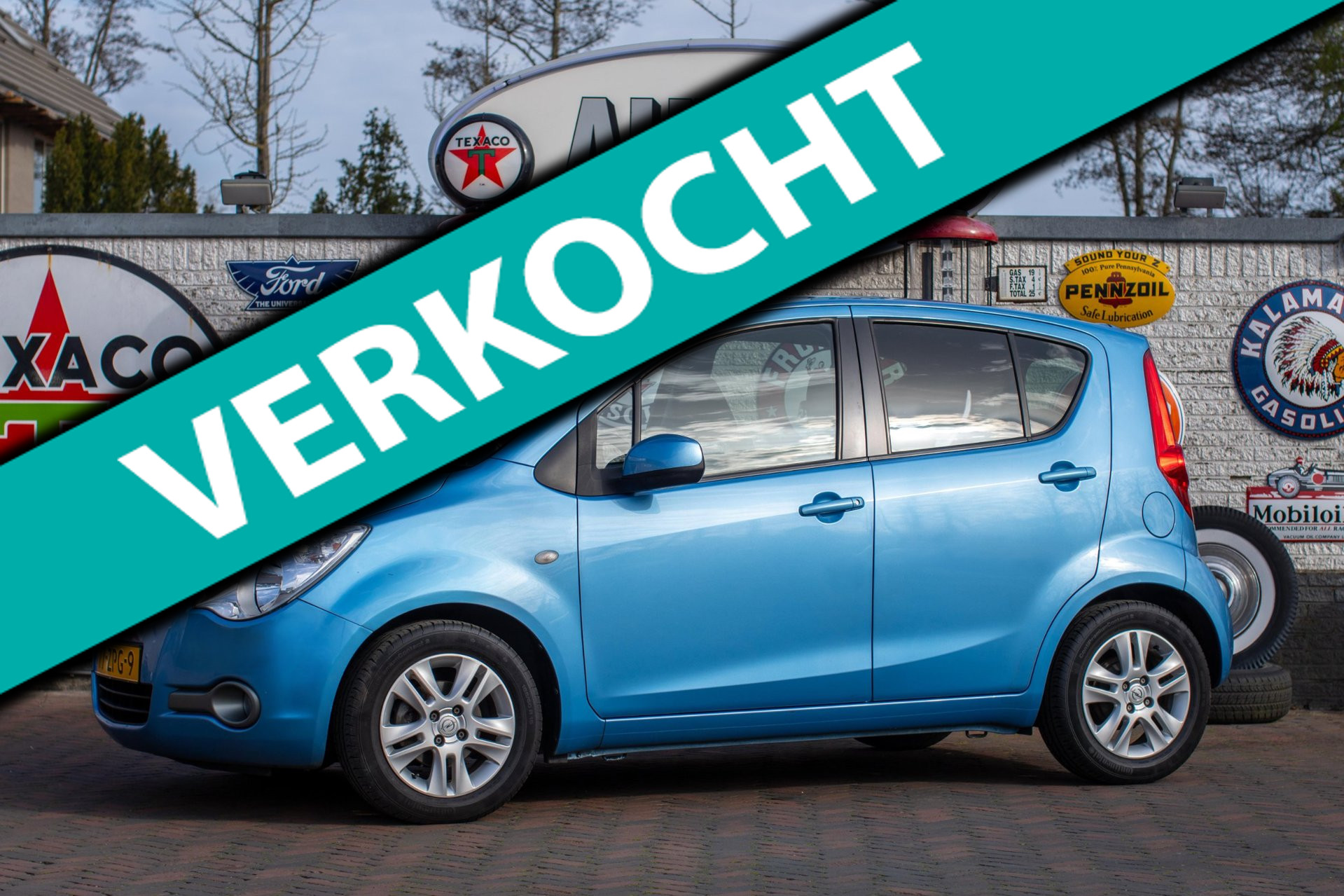 Opel Agila 1.2 Edition Automaat 1e Eig. 34.300 km +NAP NL-auto 2013 - voorkant
