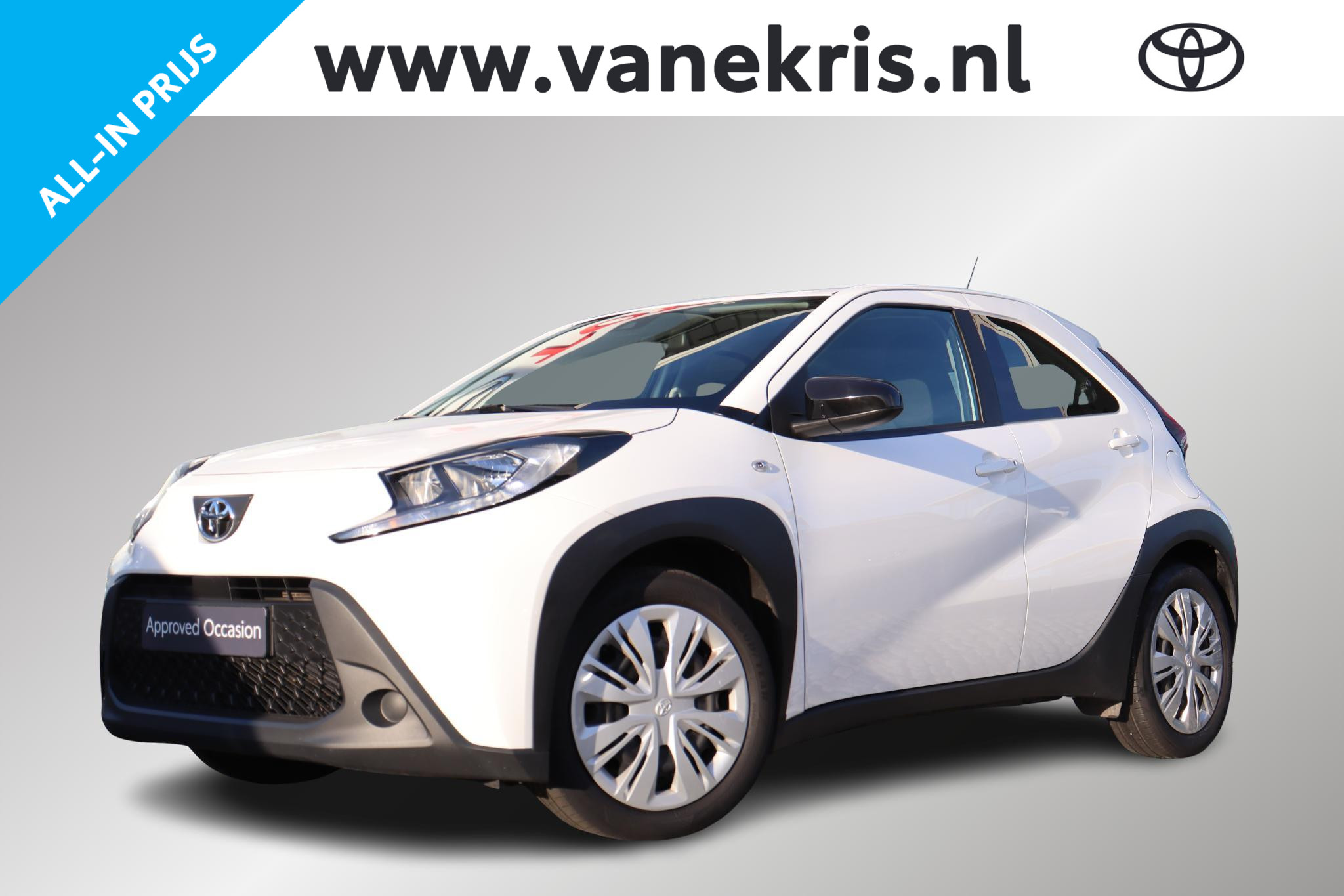 Toyota Toyota Aygo X 1.0 VVT-i MT Play, Apple carplay, Android auto 2022 - voorkant