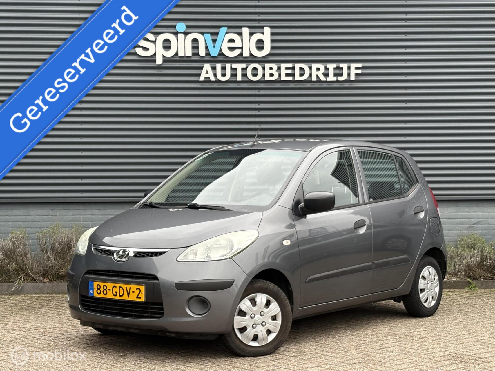 Hyundai I 10 1.1 Dynamic - Airco - Nap - Elektrische ramen - 2008 - voorkant