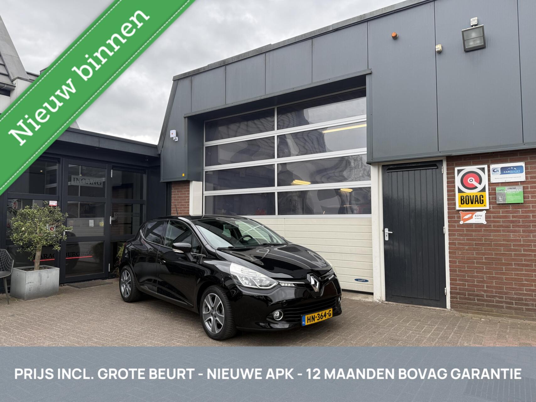 Renault Clio 1.5 dCi ECO Night&Day 105.000 KM! *ALL-IN PRIJS* 2015 - voorkant