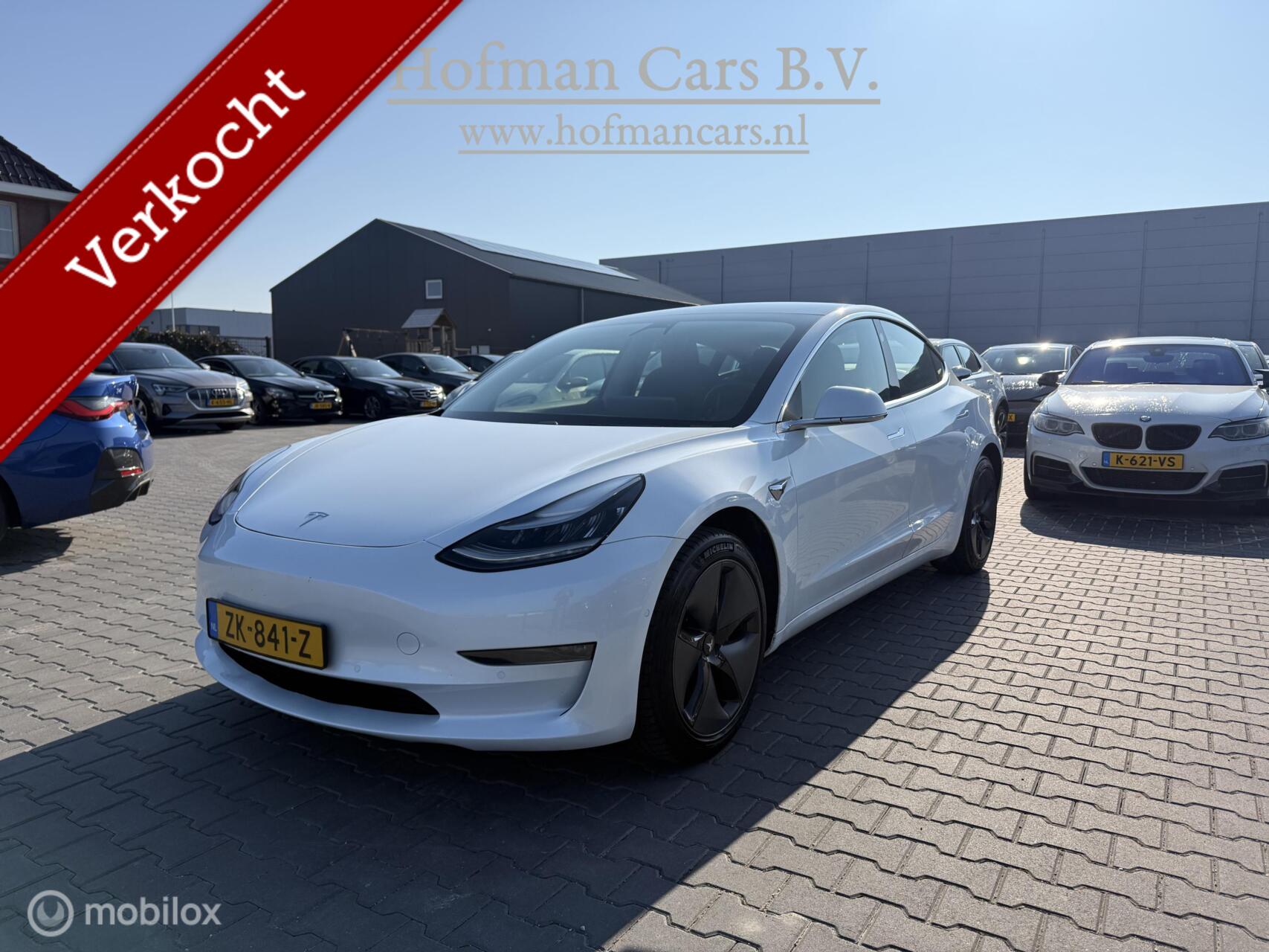 Tesla Model 3 Long Range RWD 75 kWh | Trekhaak | Autopilot | 131k km | Michelin | SOH 83 2019 - voorkant