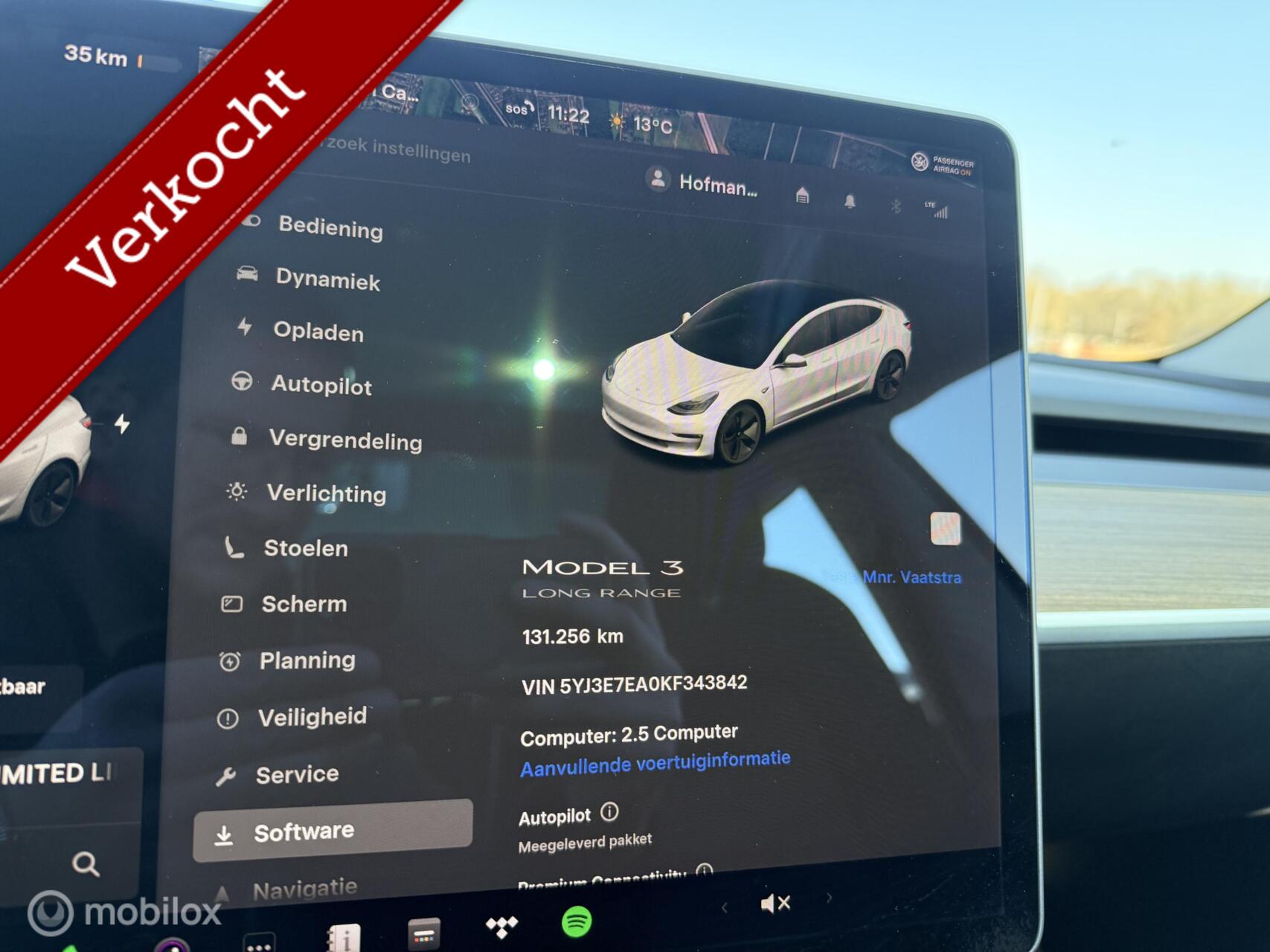 Foto van Tesla Model 3
