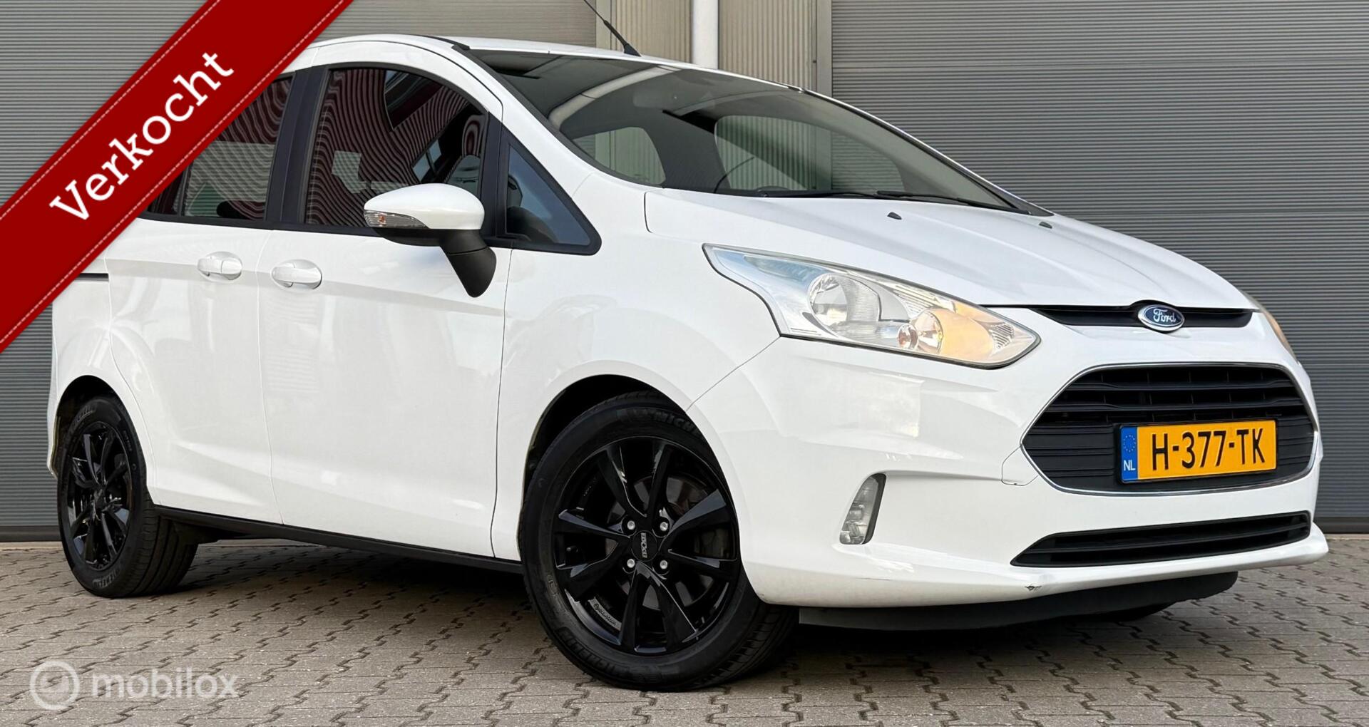 Ford B-max 1.0 EcoBoost Titanium Clima/Stoelverwarming/PDC 2013 - voorkant