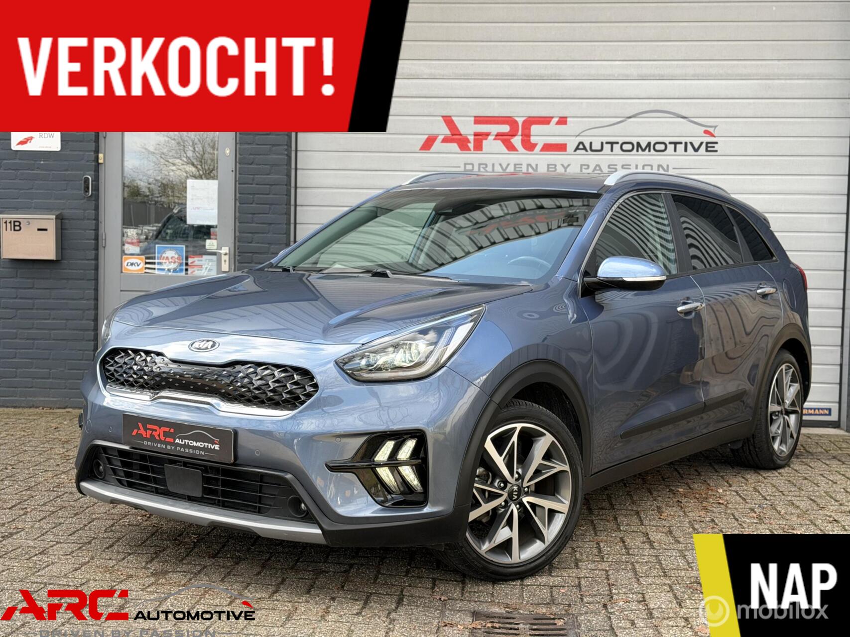 Kia Niro 1.6 GDi Hybrid DynamicPlusLine - Schuifdak - BOMVOL 2019 - voorkant