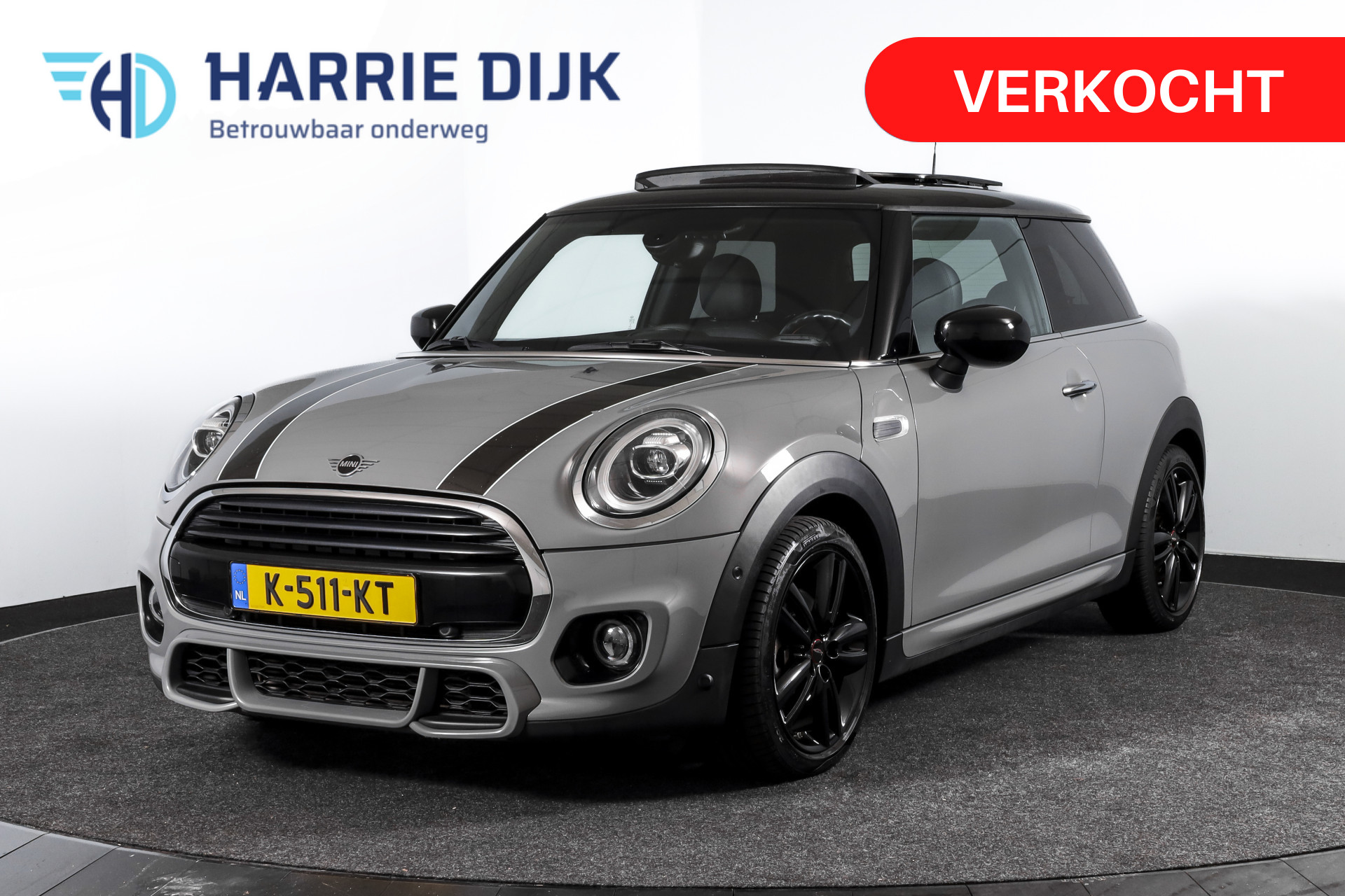 Mini Cooper 1.5 Cooper Classic - Automaat Orig. NL 2021 - voorkant