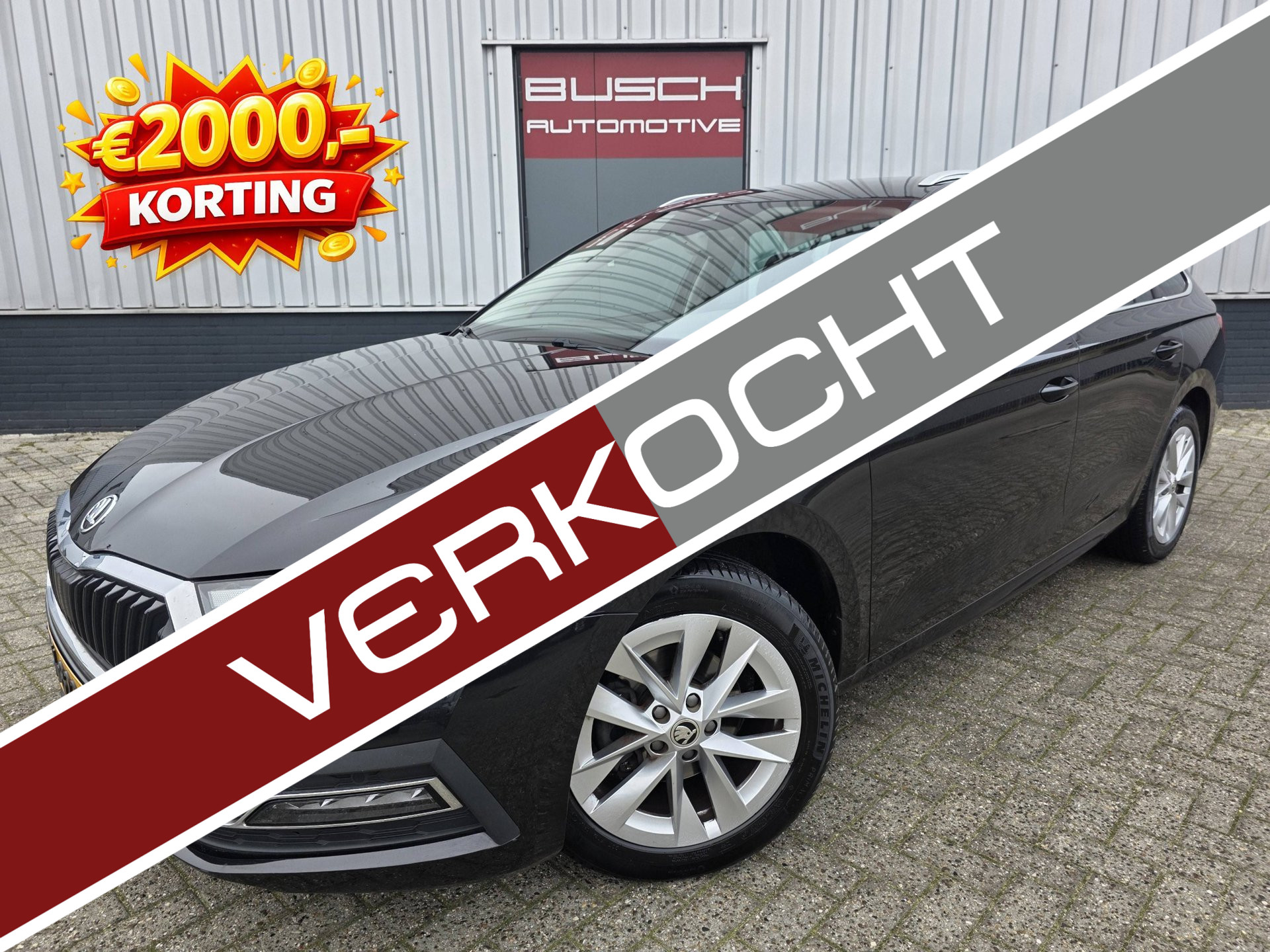 Skoda Octavia 1.0 TSI Business Edition Plus | 1e EIG | 2021 - voorkant