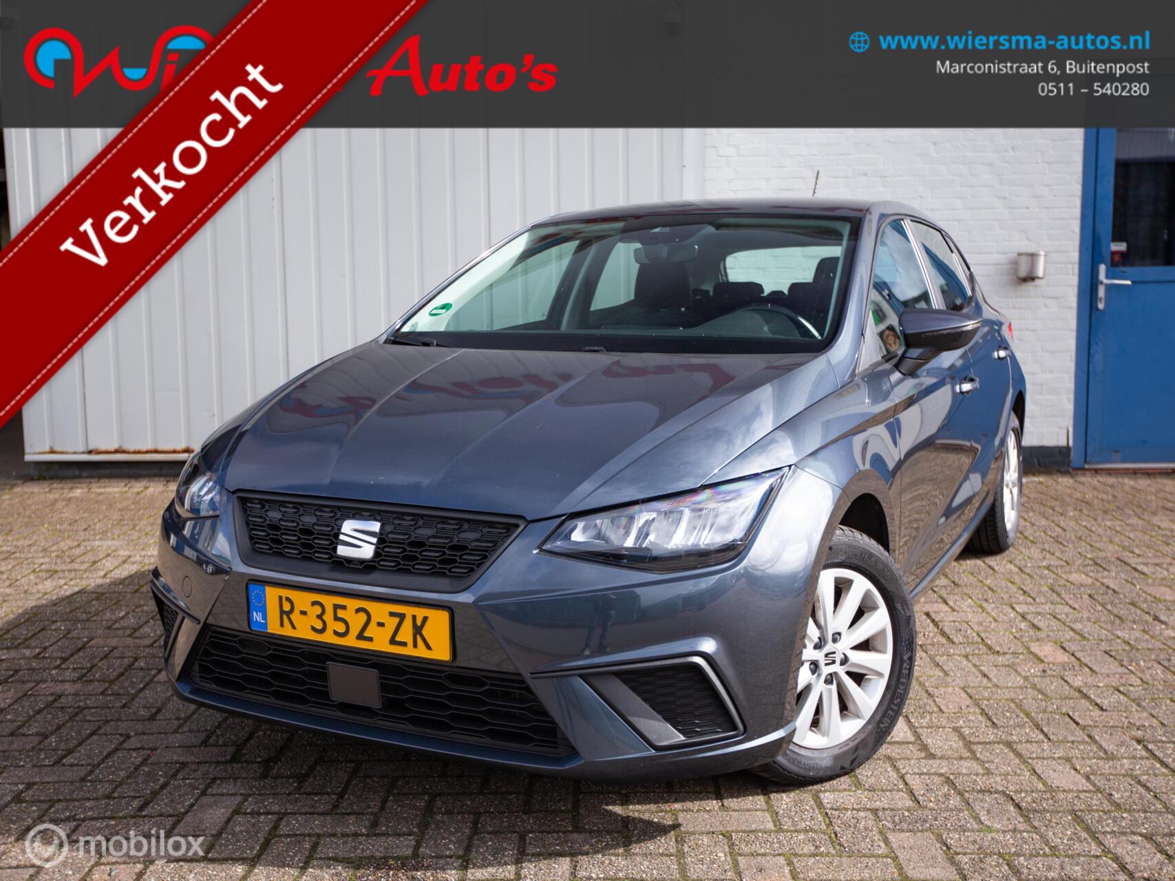 Seat Ibiza 1.0 EcoTSI Style|Carplay|Adapt.Cruise|Clima|Led verl.| 2023 - voorkant